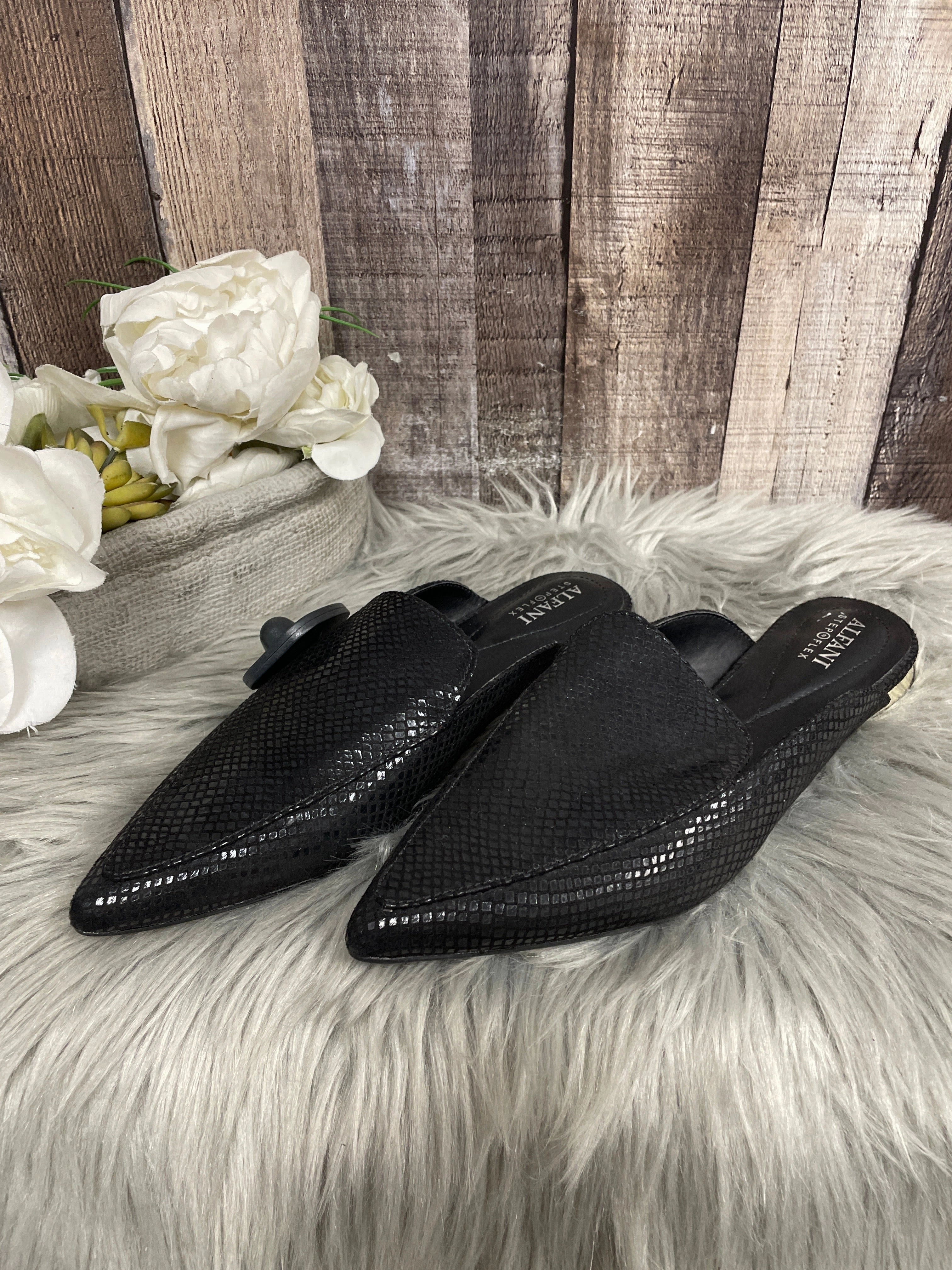 Shoes Flats By Alfani In Black, Size: 7 Flat Feet Marathon Shoes