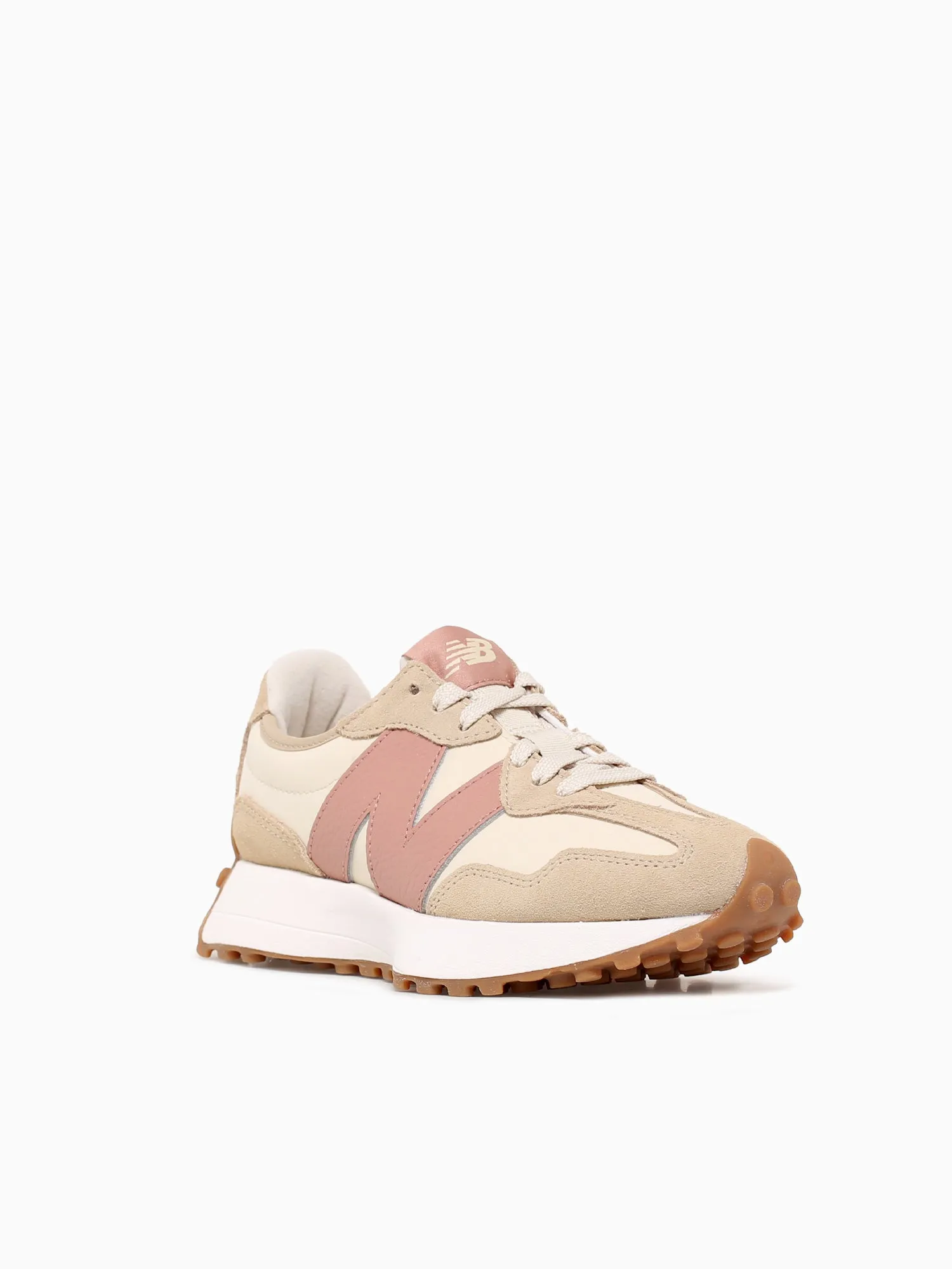New Balance 9060 Pink And Brown 327 Incense Bone suede