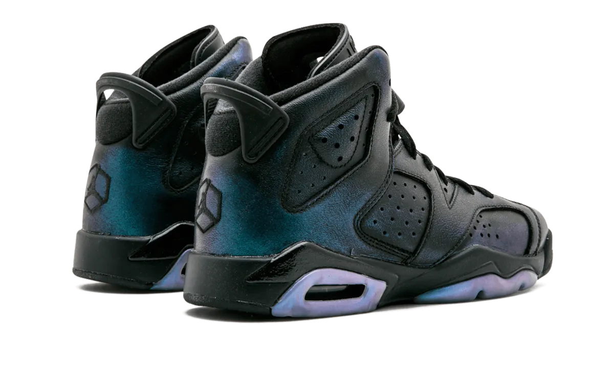 Air Jordan 6 Retro AS GS "All-Star - Chameleon" Leopard Sneakers Steve Madden