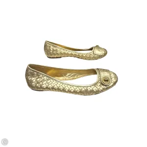 Wisdom Casual Shoes Shoes Designer By Coach In Gold, Size: 9.5