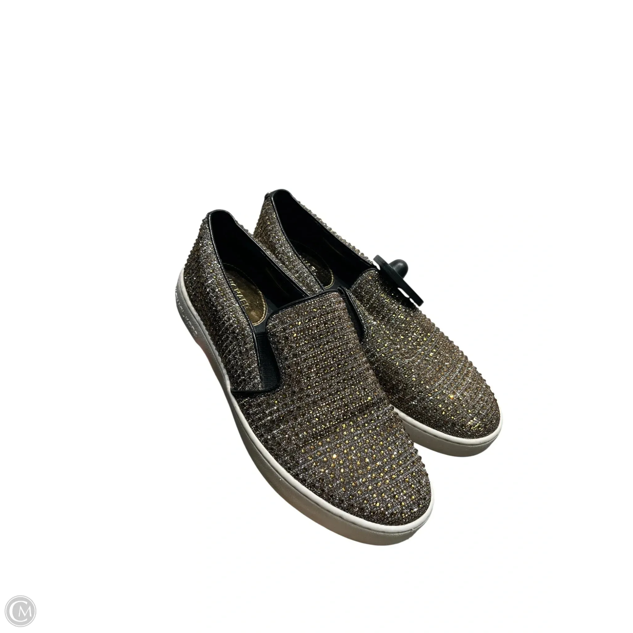 Shoes Designer By Michael By Michael Kors In Gold, Size: 6 Wing Casual Work Shoes