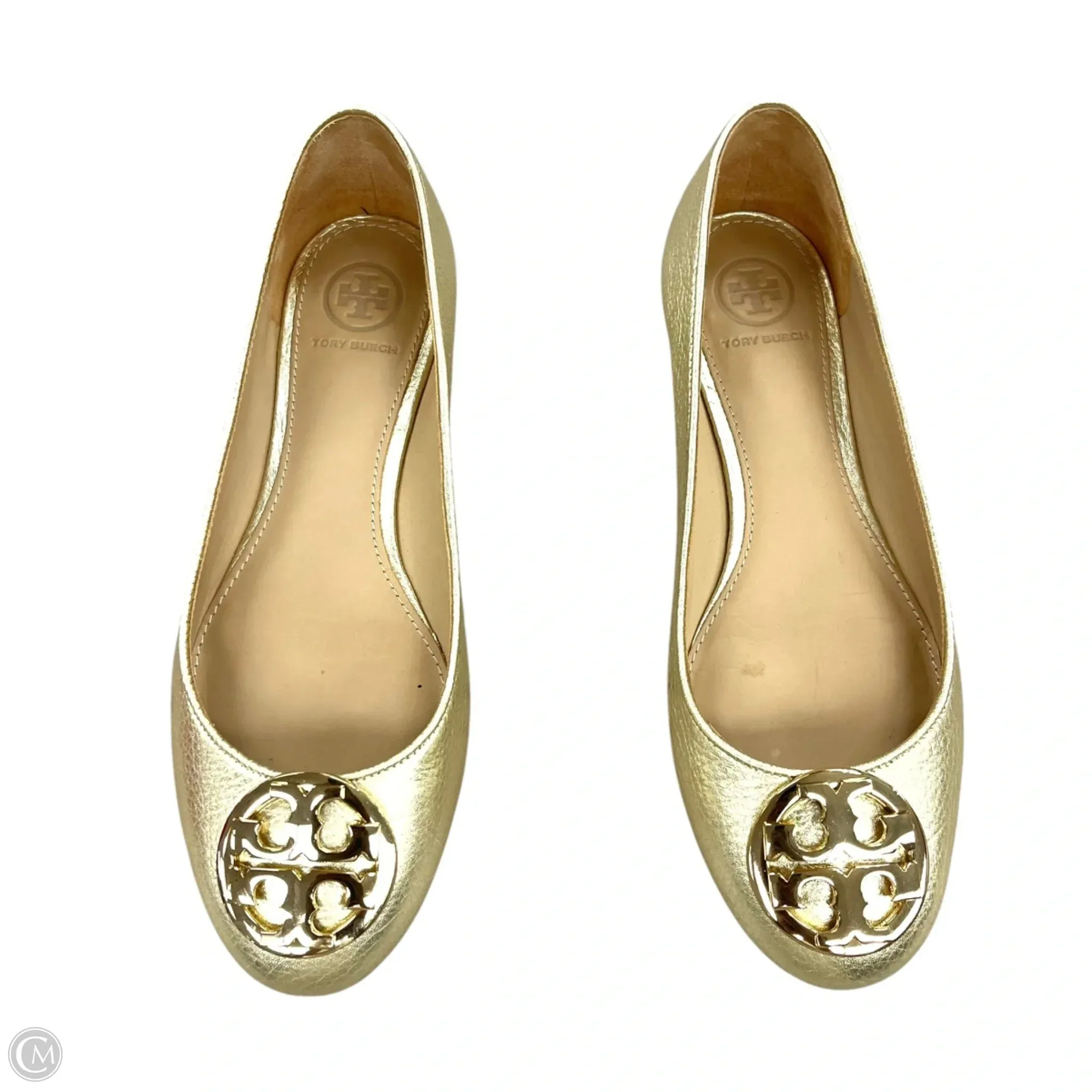 Shoes Designer By Tory Burch In Gold, Size: 6.5 Best Casual Shoes For Suits