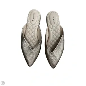 Shoes Flats By Birdies In Gold, Size: 6.5 Twisted Oiled Saddle Crepe Wedge Lacer Casual Shoe