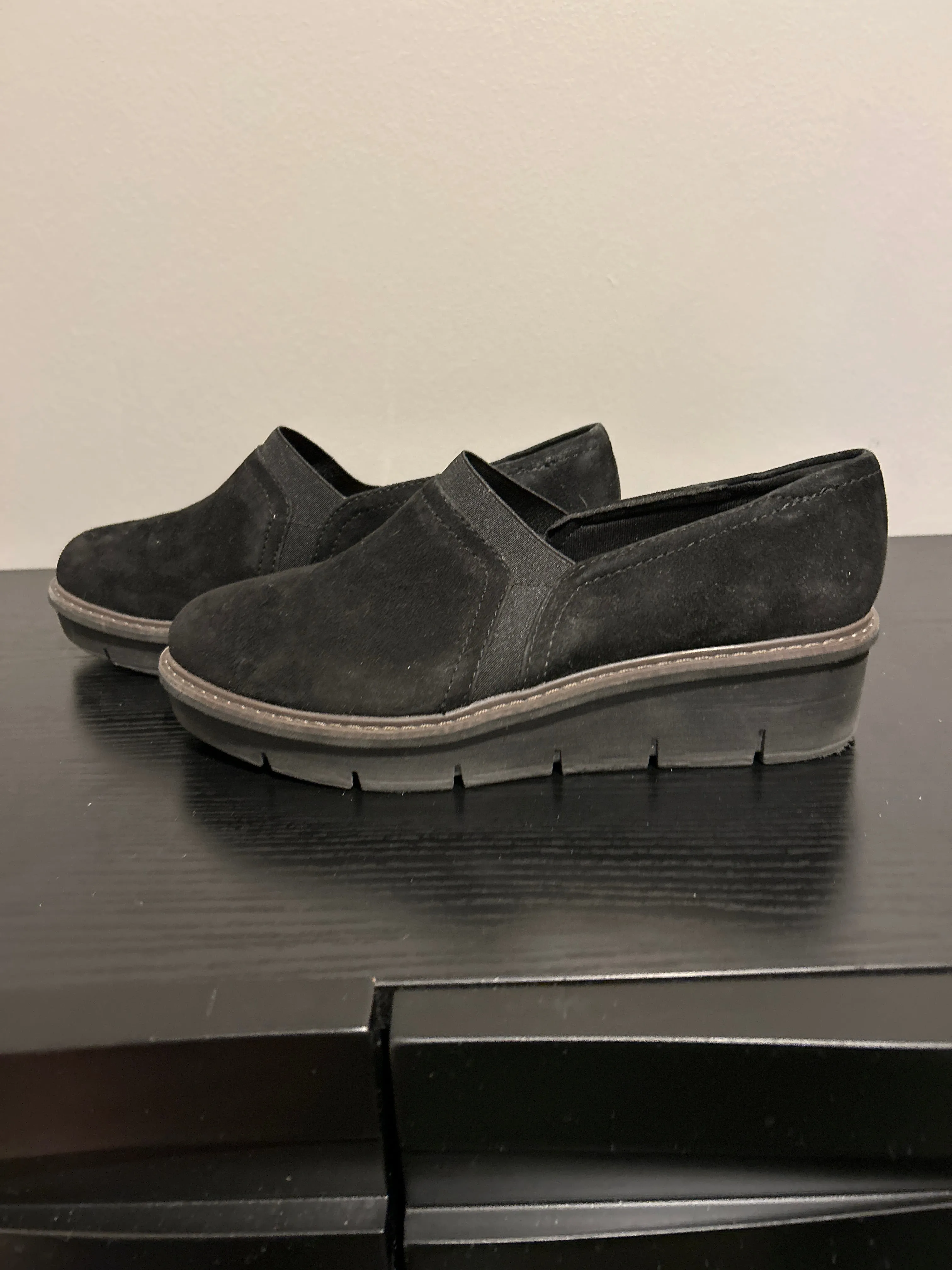 Arch Support Insoles For Flat Shoes Shoes Flats By Clarks In Black, Size: 8