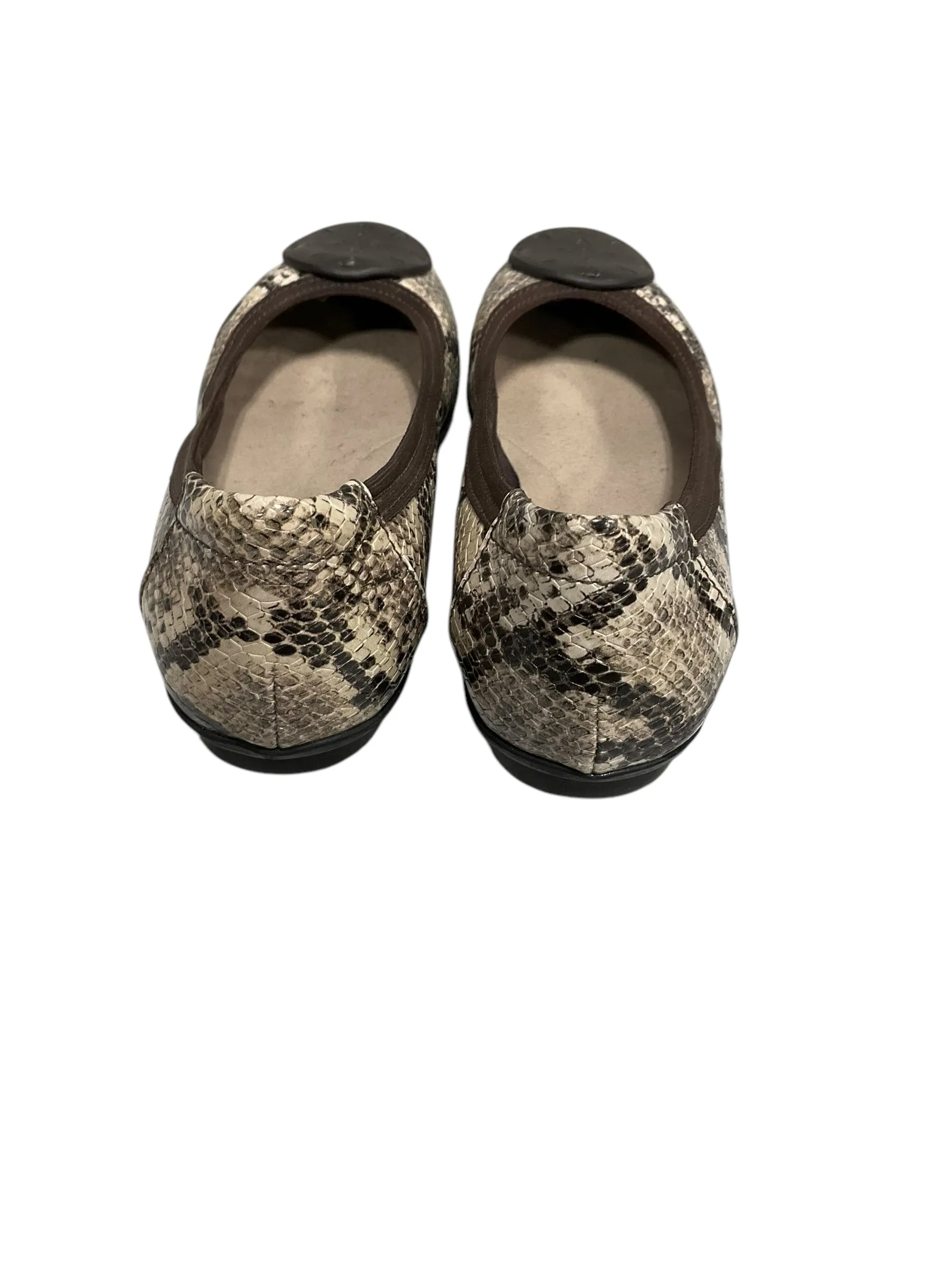 Shoes Flats By Clarks In Snakeskin Print, Size: 6 Bottom Tennis Shoes