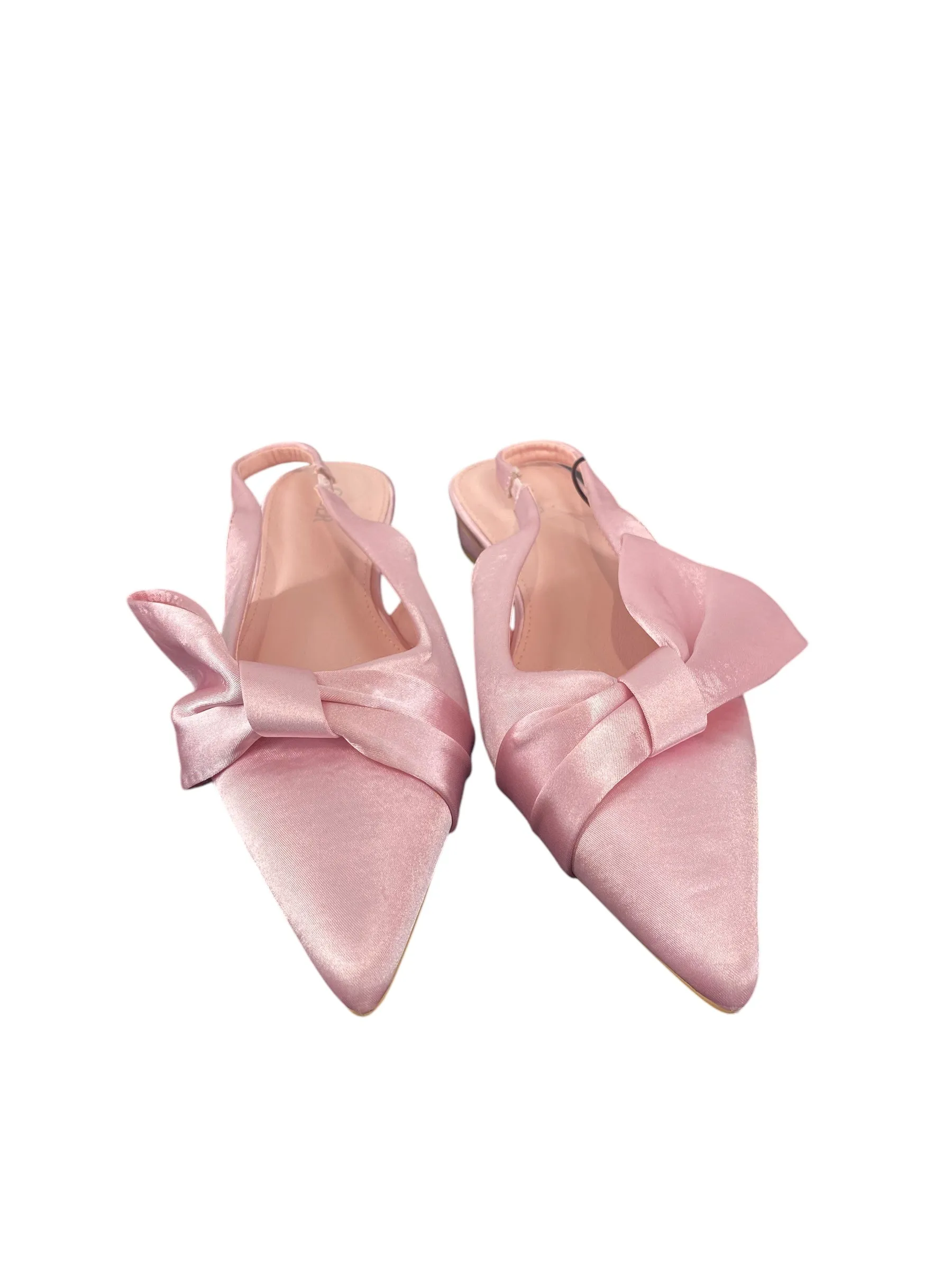 Shoes Flats By Clothes Mentor In Pink, Size: 6.5 Casual Dress And Shoes