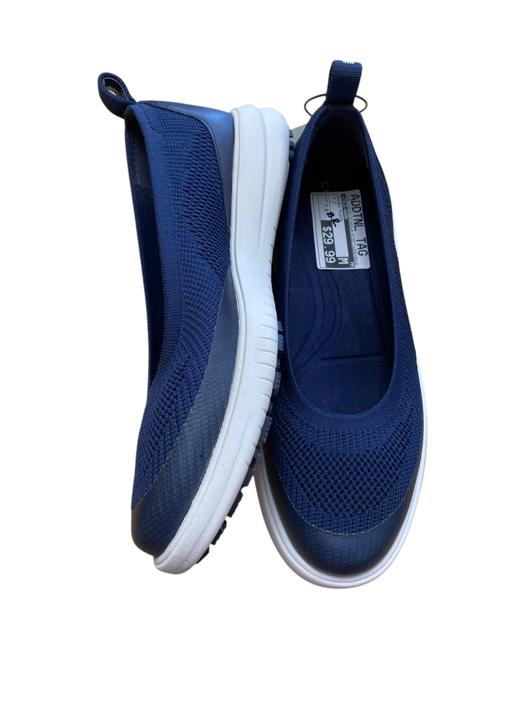 Shoes Flats By Cole-haan In Blue, Size: 7.5 Flat Turf Shoes