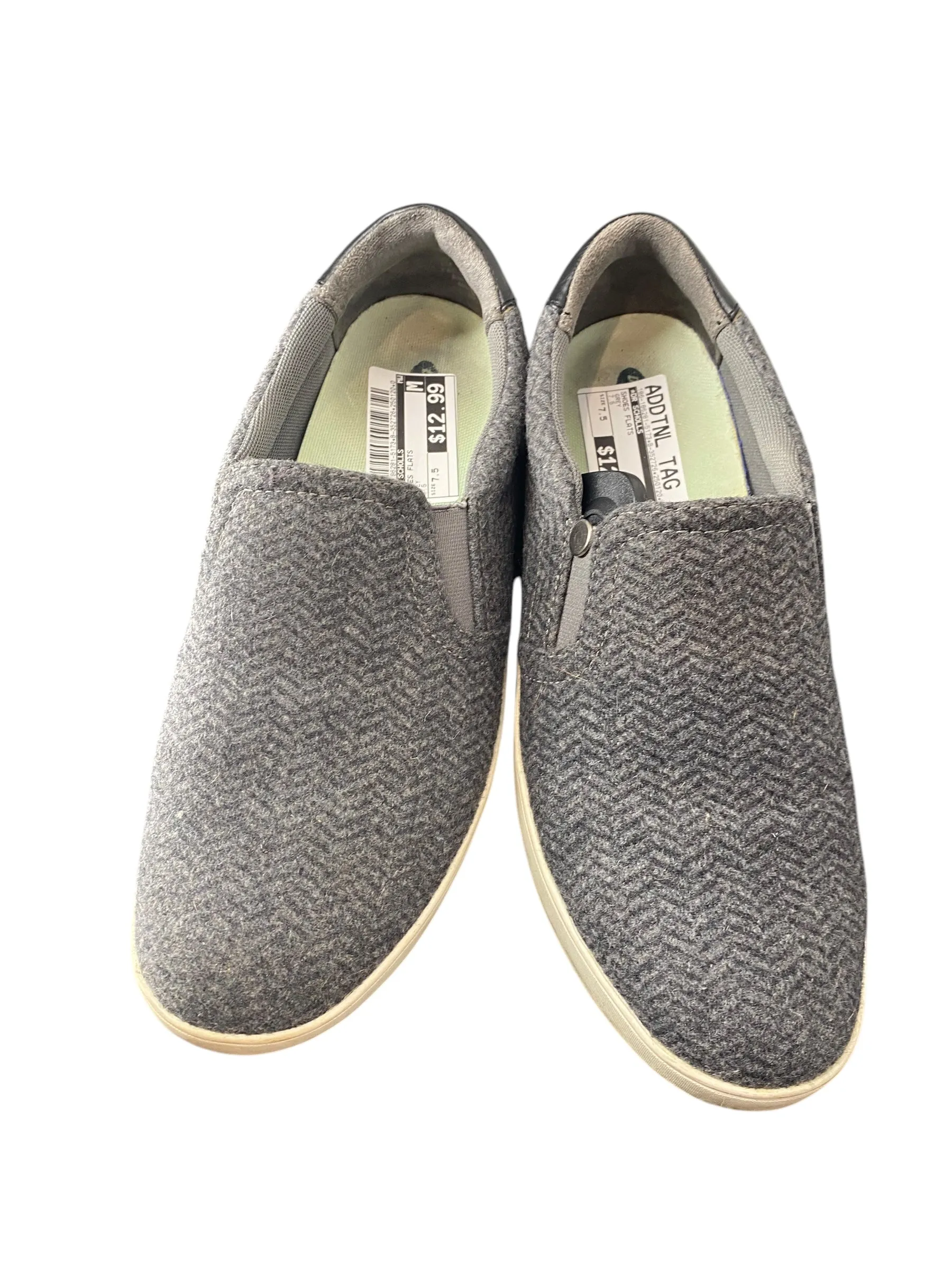 Shoes Flats By Dr Scholls In Grey, Size: 7.5 Jelly Shoes Flats