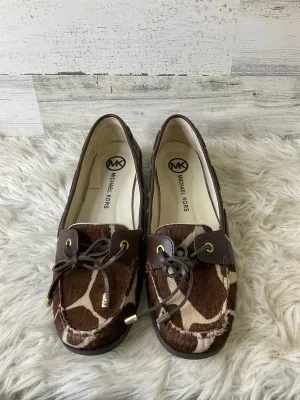 Shoes Flats By Michael Kors In Brown, Size: 10 Athletic Shoes