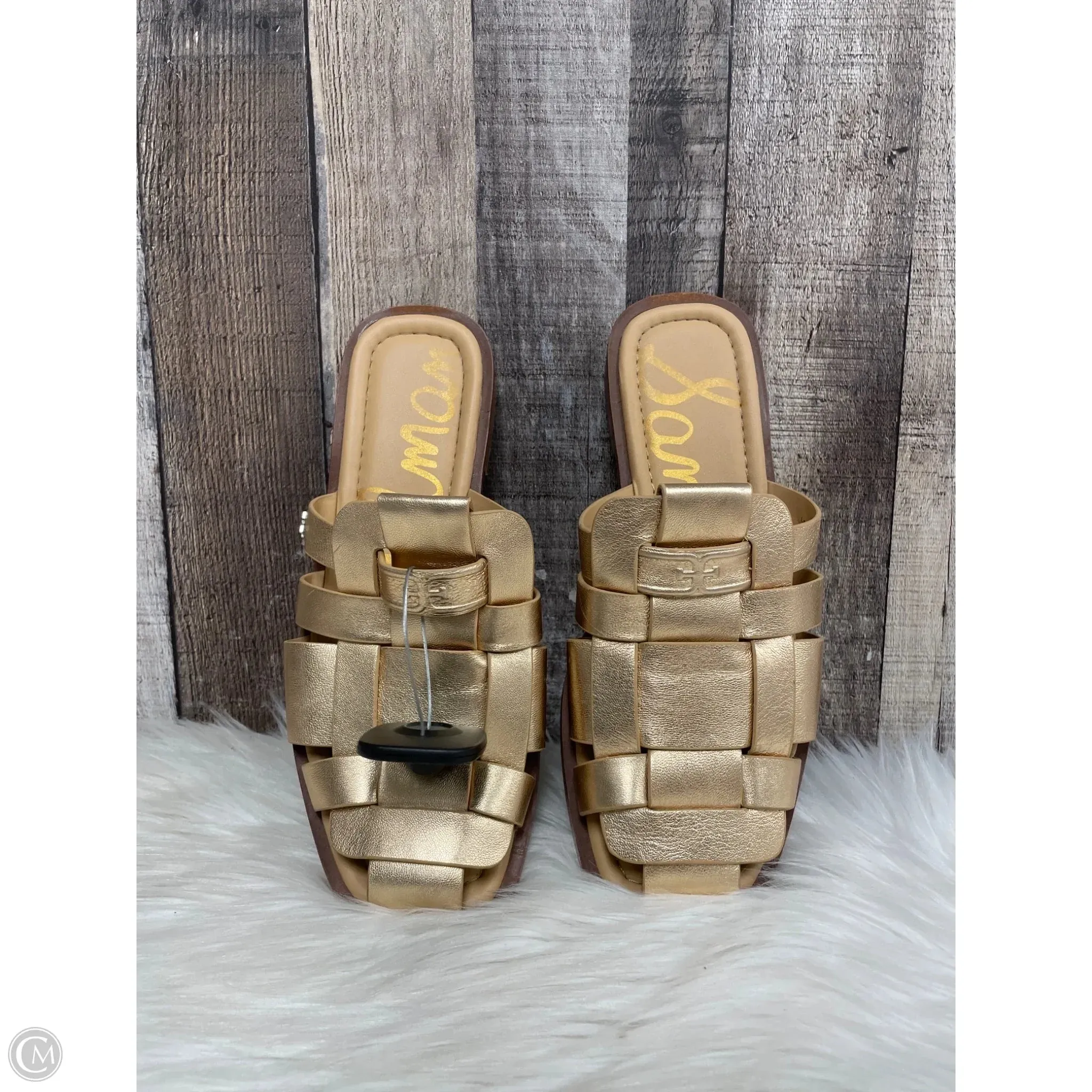 Casual But Classy Shoes Shoes Flats By Sam Edelman In Gold, Size: 8.5