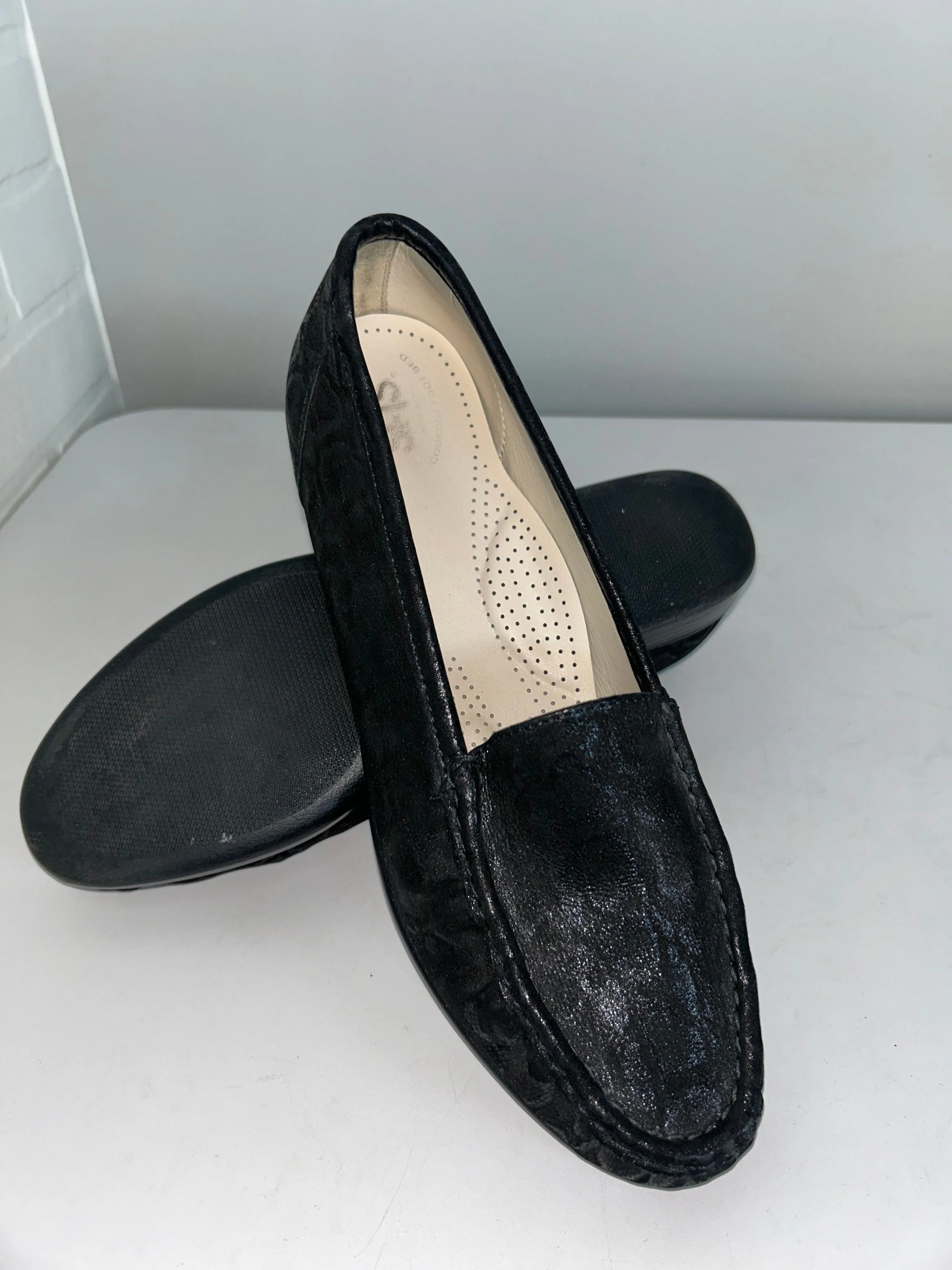 Shoes That Are Good For Flat Feet Shoes Flats By Sas In Black, Size: 11