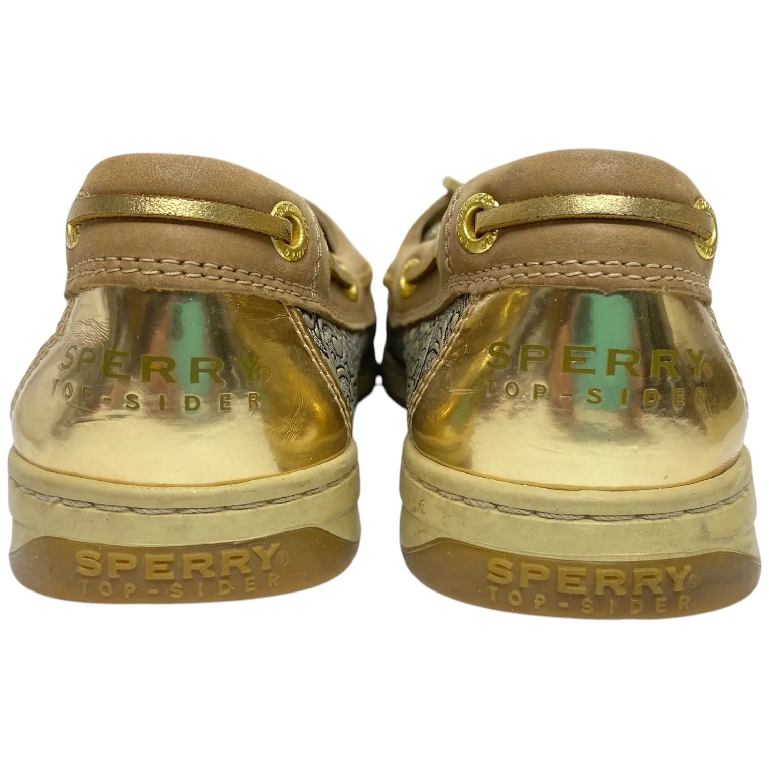 Shoes Flats By Sperry In Beige, Size: 8.5 Wide Flat Pedal Shoes