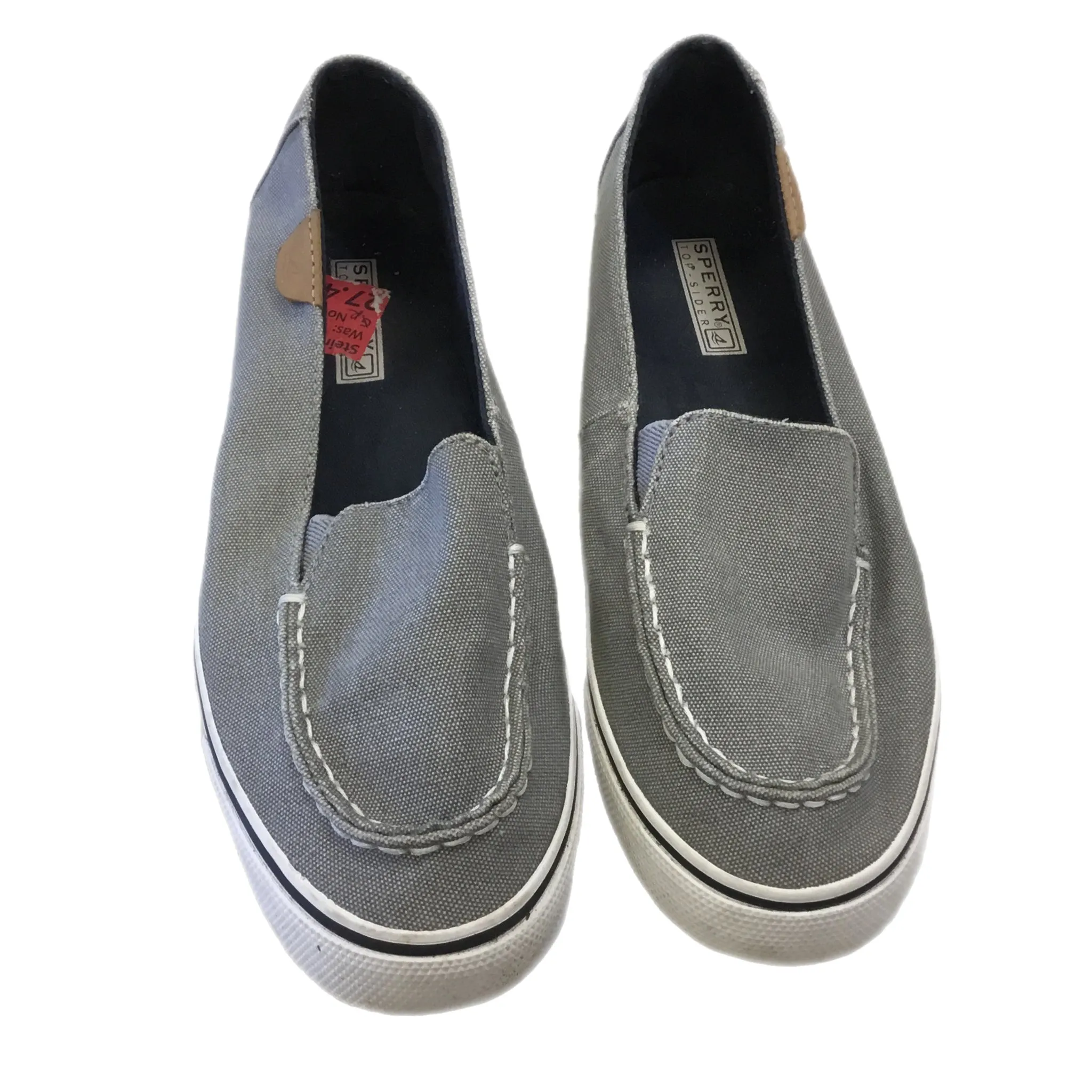 Best Flat Tennis Shoes Shoes Flats By Sperry In Grey, Size: 8.5