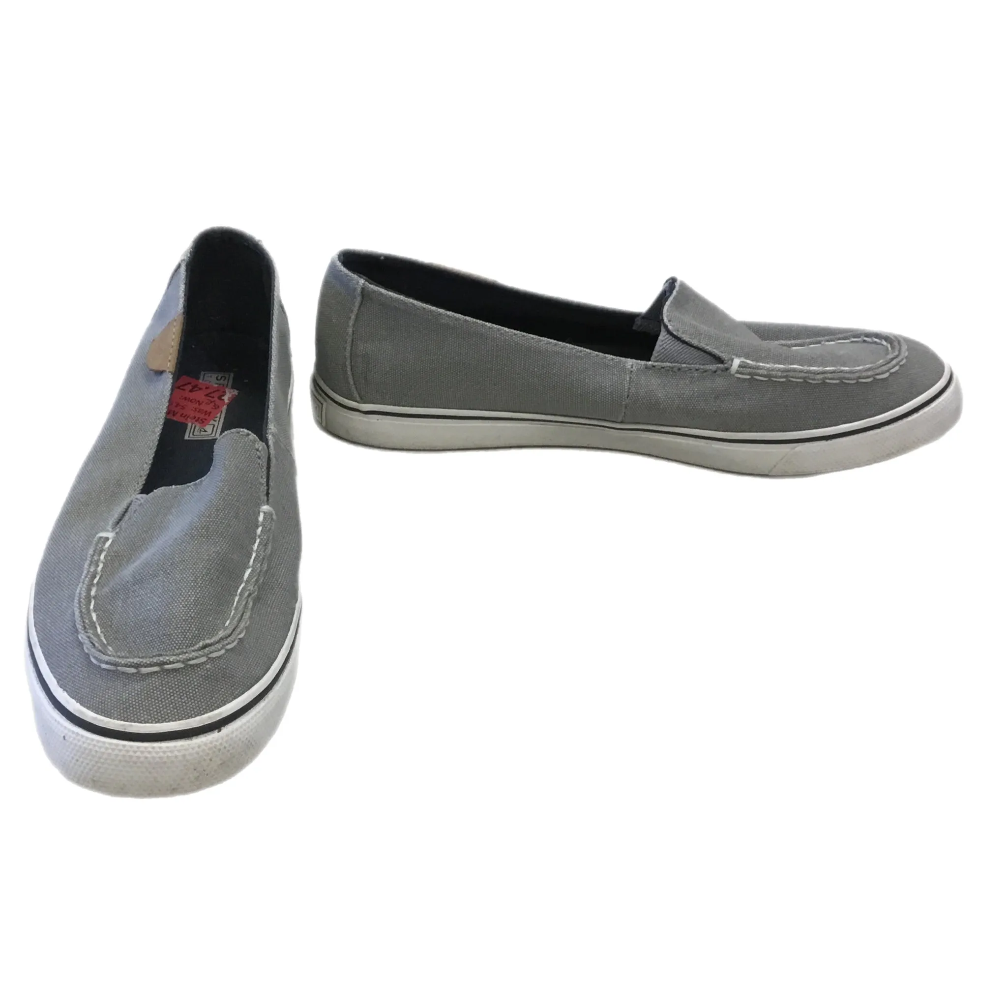 Best Flat Shoe For Lifting Shoes Flats By Sperry In Grey, Size: 8.5