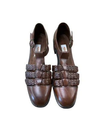 Shoes Flats By Talbots In Brown, Size: 8 Ladies Comfort Flat Shoes