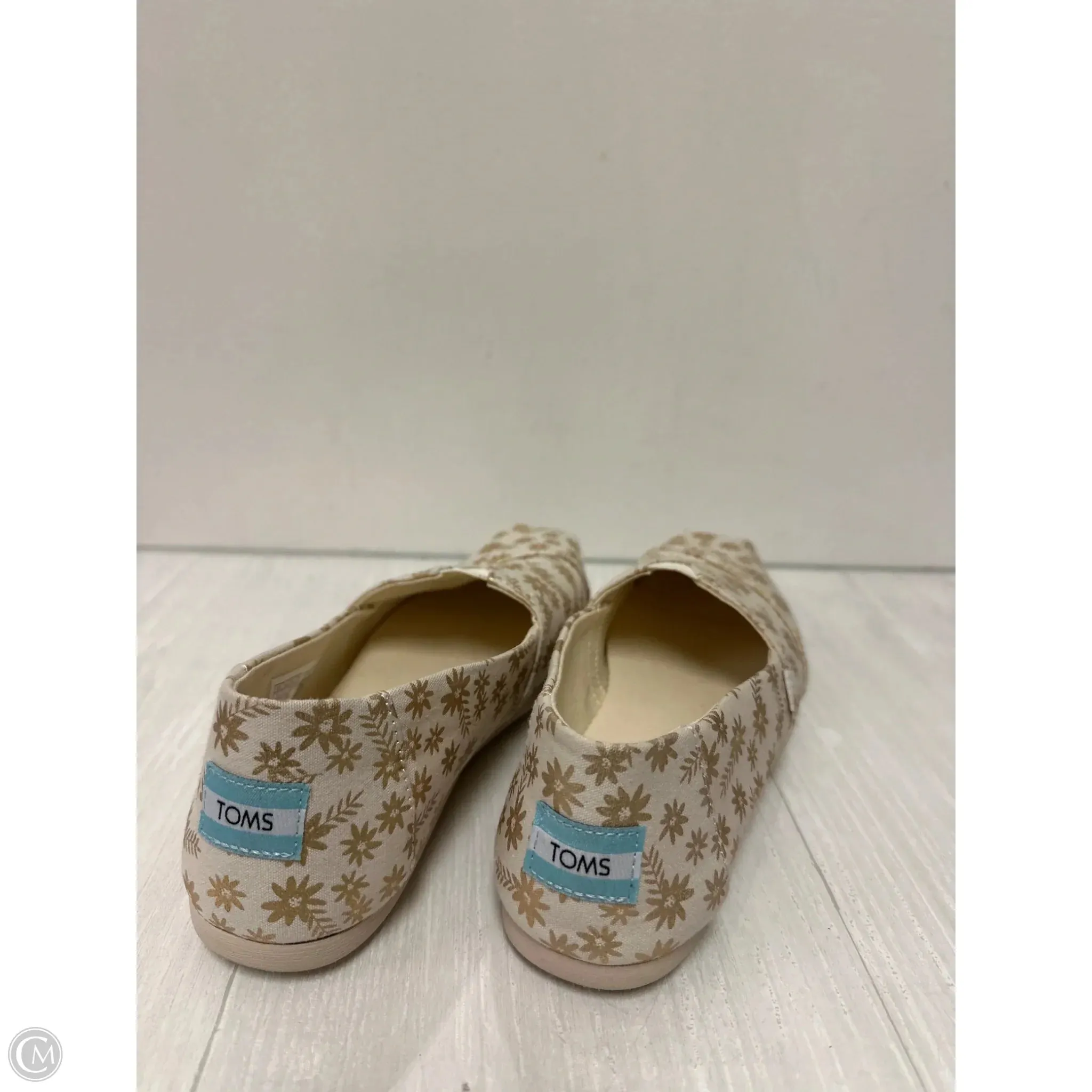 Shoes Flats By Toms In Gold, Size: 7.5 Coolest Casual Shoes