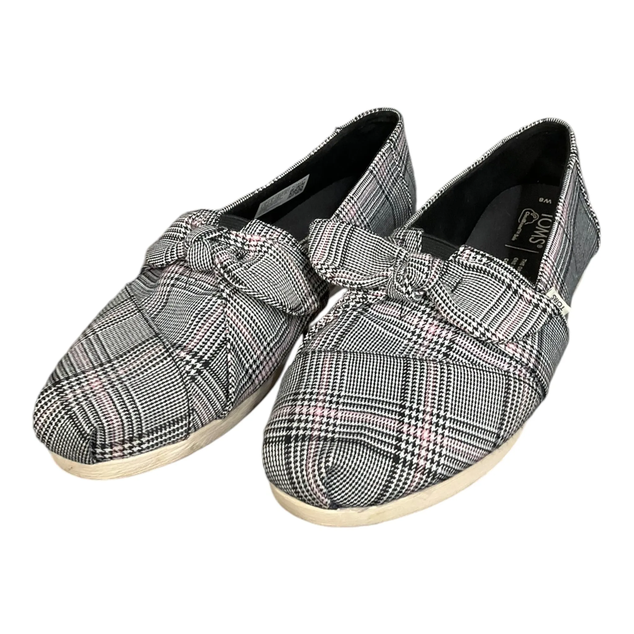 Flat Shoes For Gym Shoes Flats By Toms In Multi-colored, Size: 8