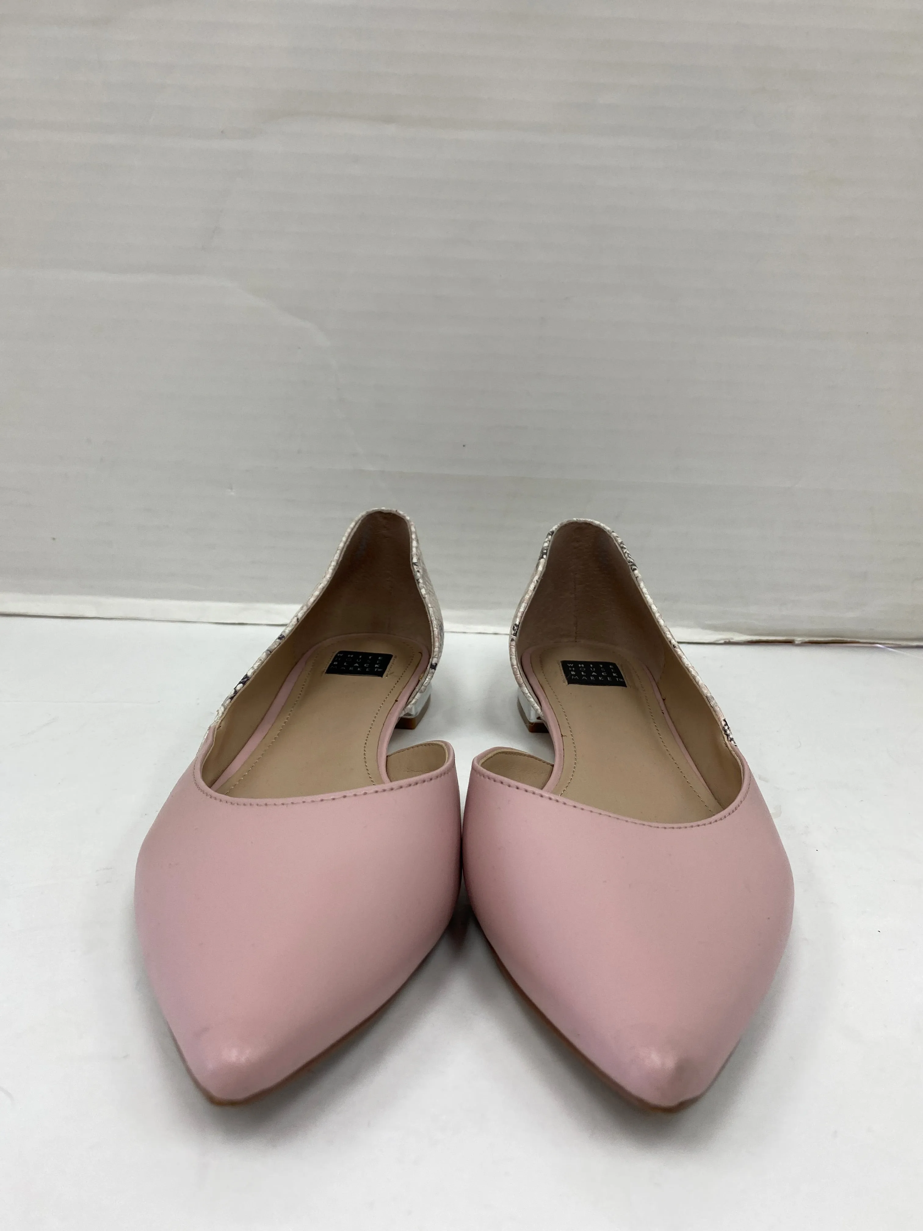 Casual Wear With Shoes Shoes Flats By White House Black Market In Pink, Size: 7.5