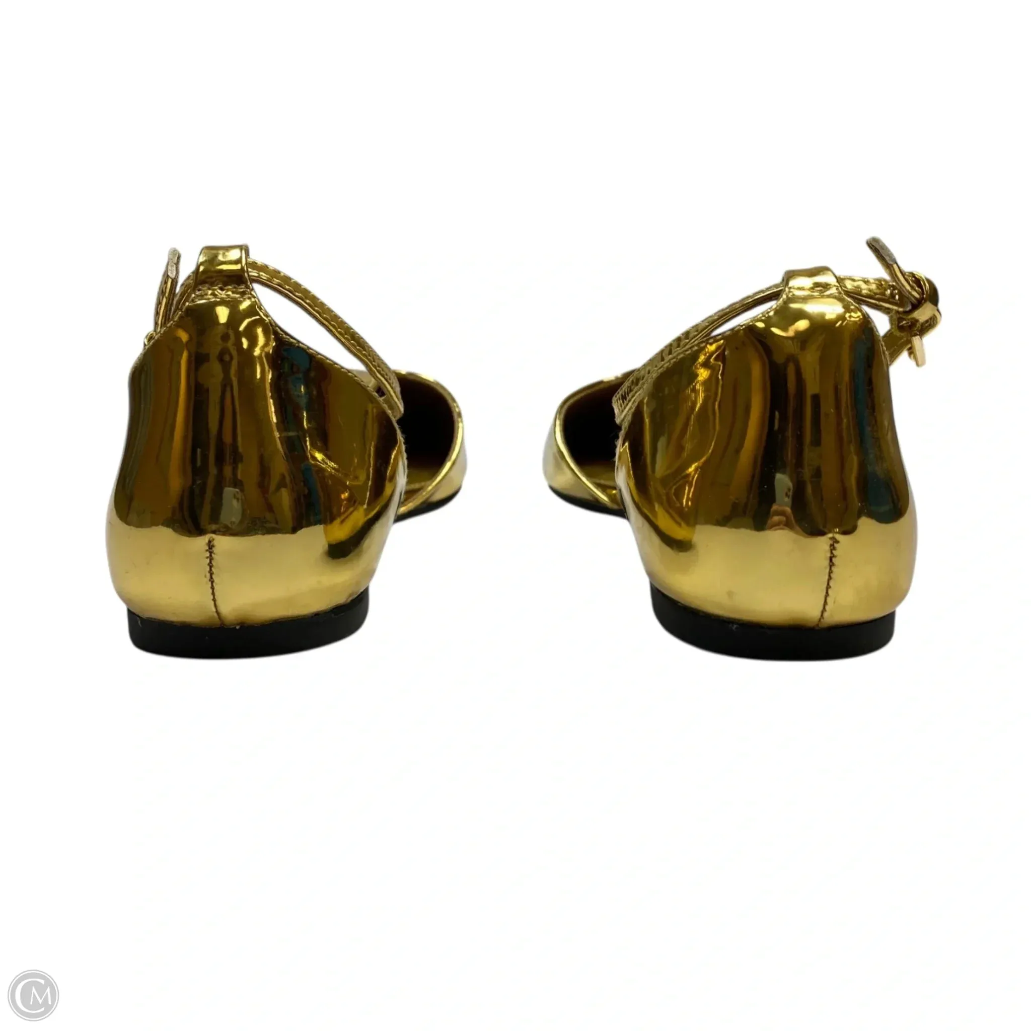 Shoes Flats By Worthington In Gold, Size: 7.5 Celebrity Casual Shoes