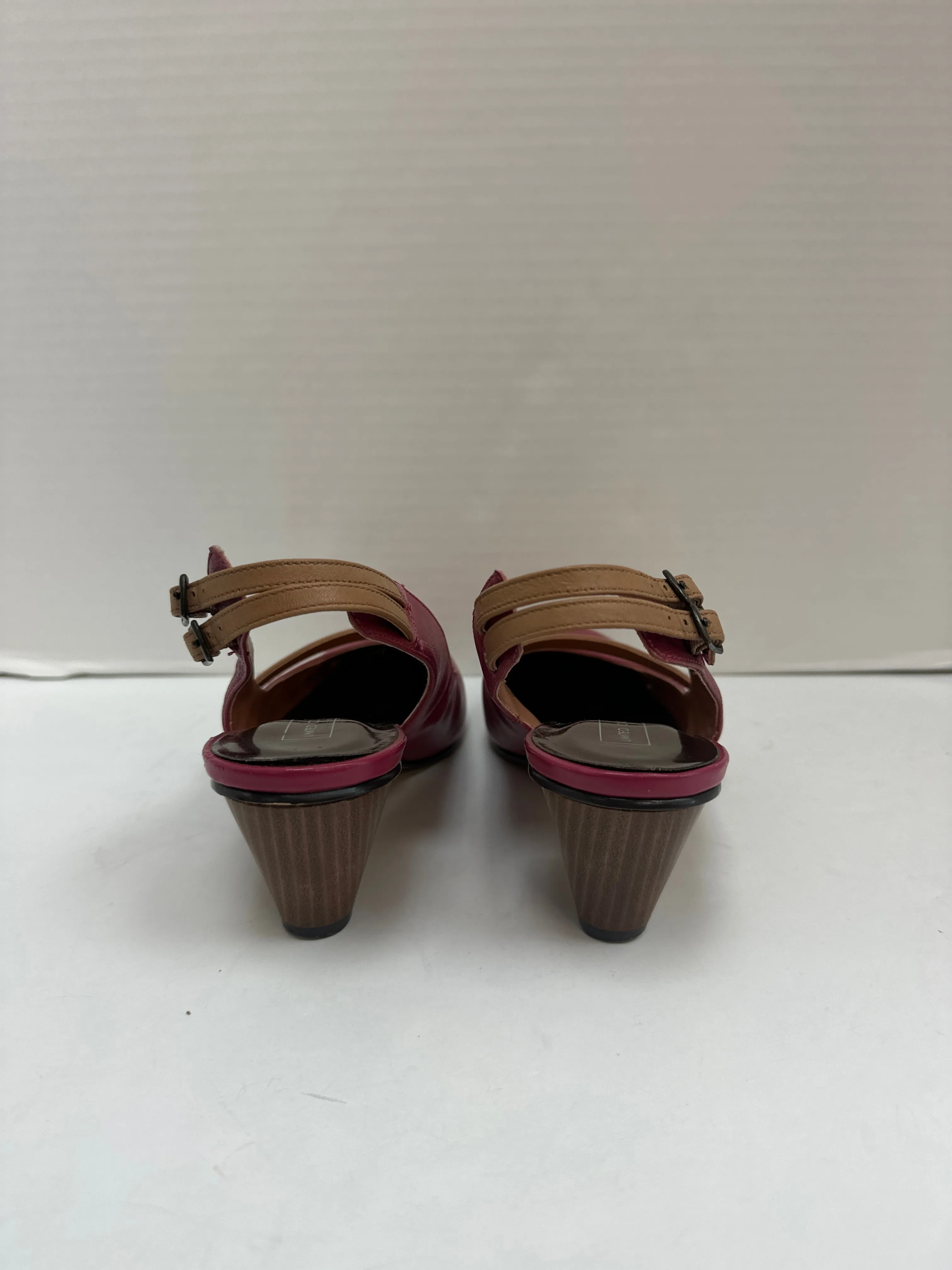 Casual Bass Shoes Shoes Heels Block By Clothes Mentor In Pink, Size: 6.5