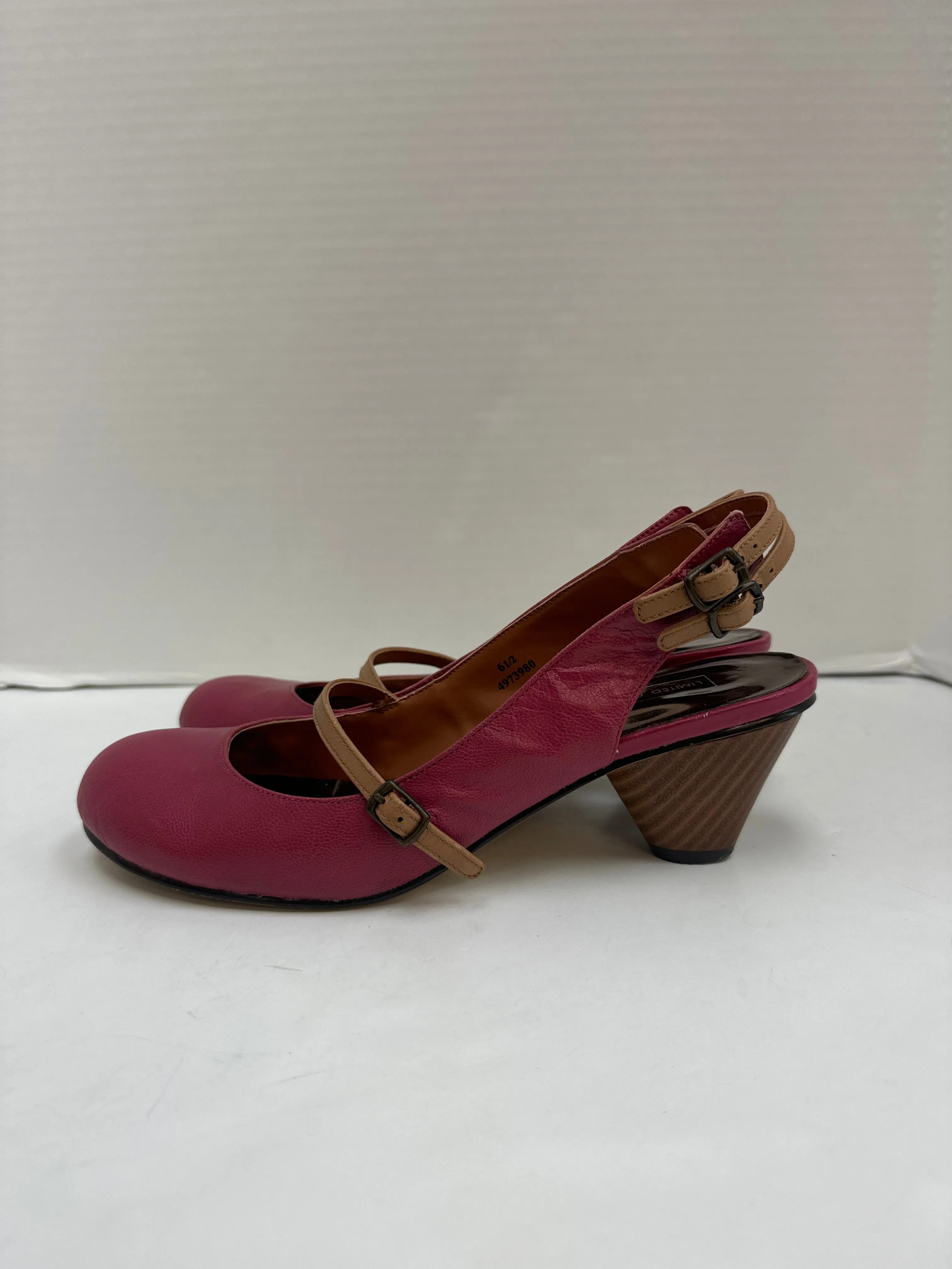 Shoes Heels Block By Clothes Mentor In Pink, Size: 6.5 Casual Shoes Flipkart