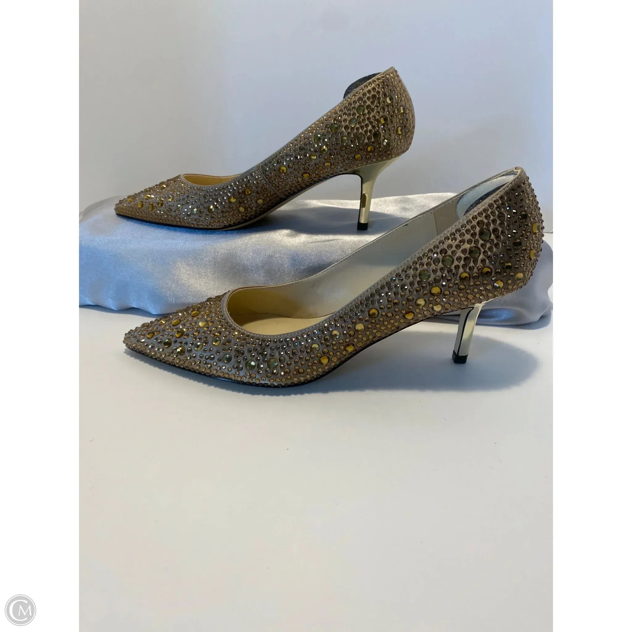 Shoes Heels Kitten By Clothes Mentor In Gold, Size: 7.5 Casual Leather Shoes Australia