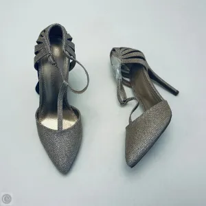 Street Casual Shoes Shoes Heels Stiletto By Dream Pairs In Gold, Size: 7