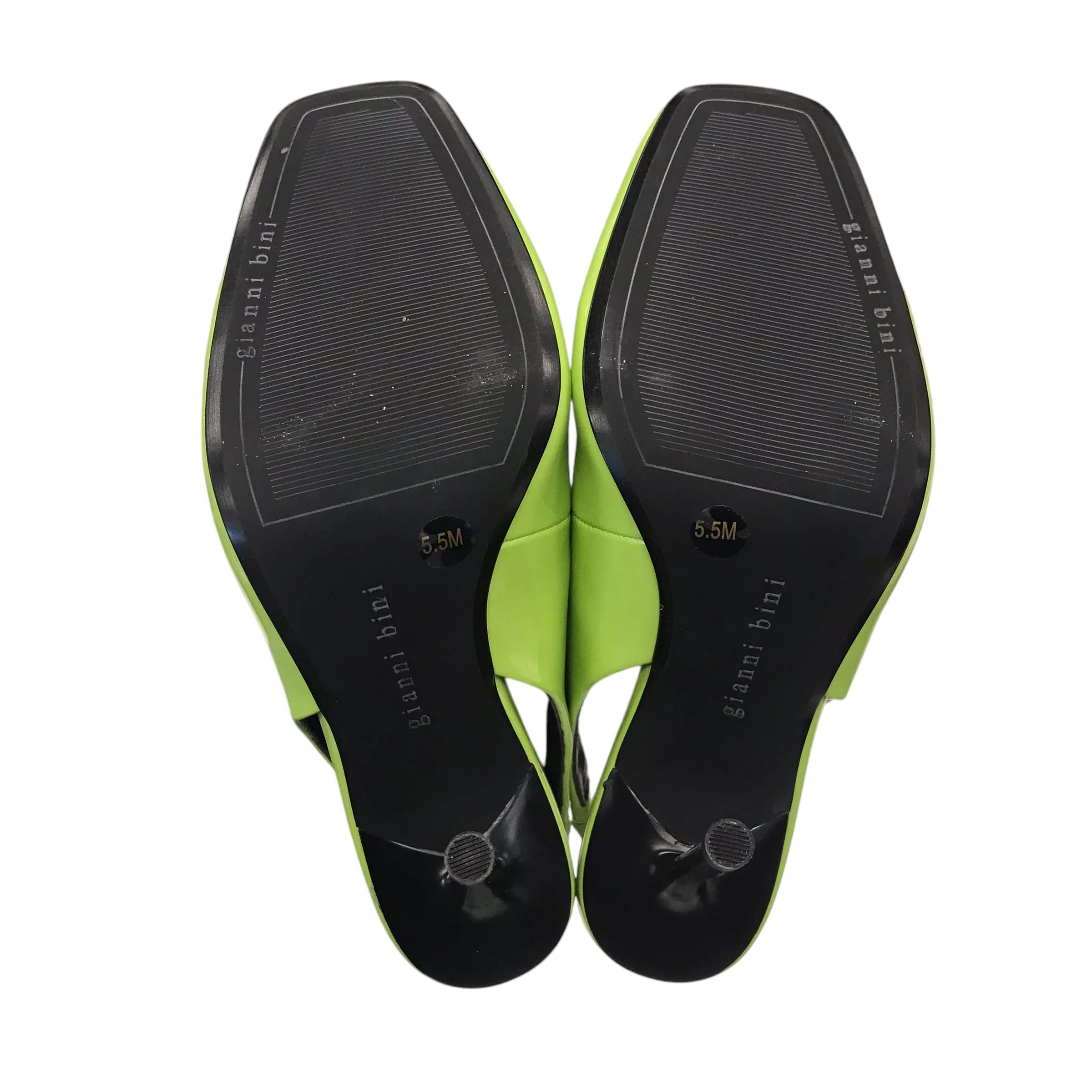 Bottom Of High Heel Shoes Heels Stiletto By Gianni Bini In Green, Size:5.5