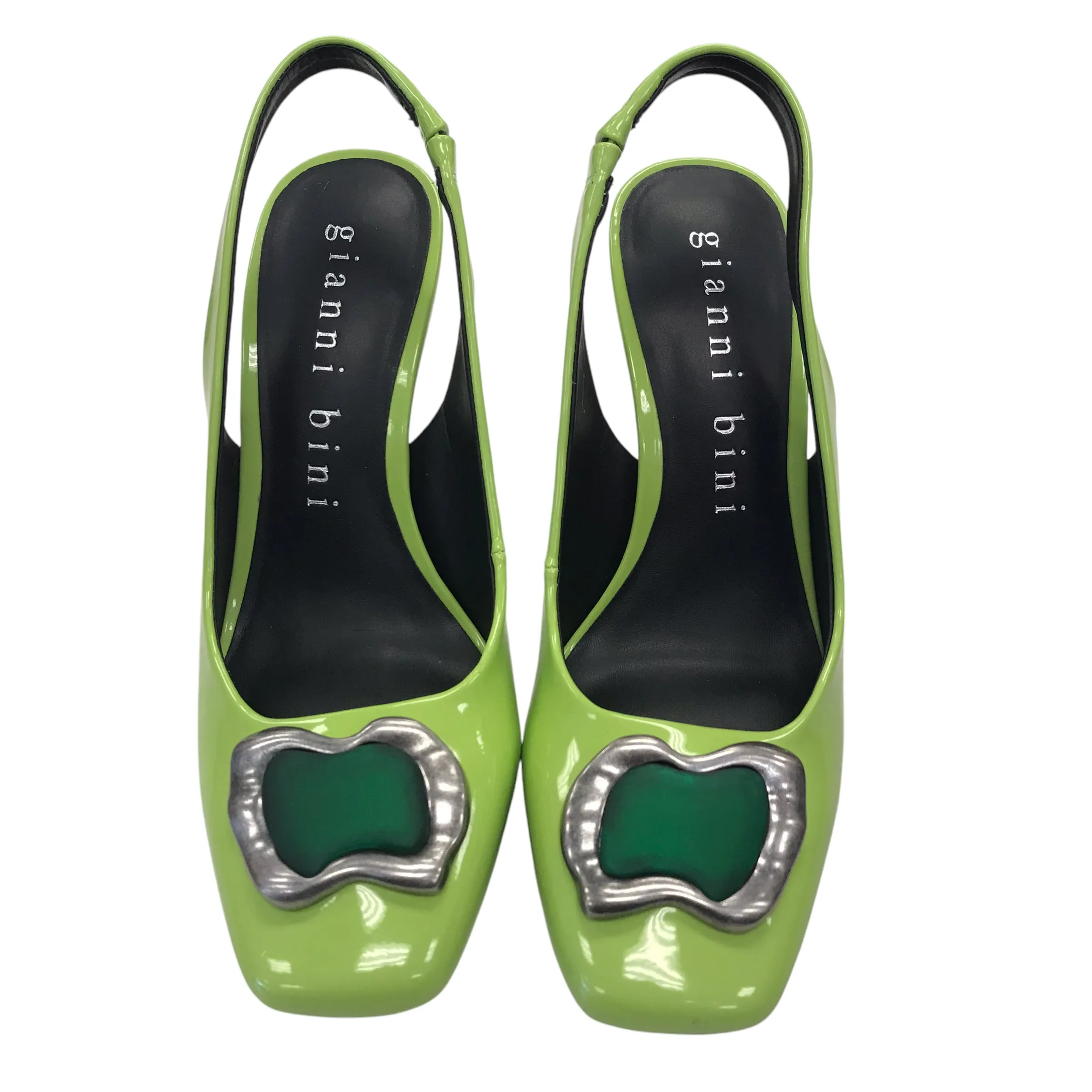 Heel Shoes Size 5 Shoes Heels Stiletto By Gianni Bini In Green, Size:5.5