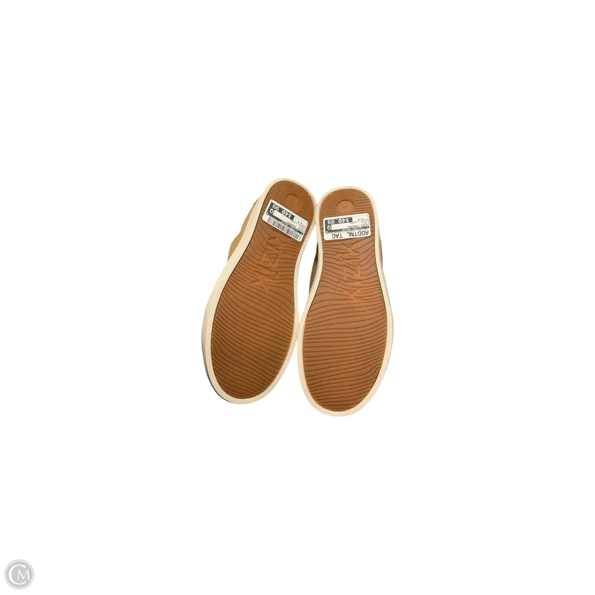 Casual Shoes Rainy Season Shoes Sneakers By Clothes Mentor In Gold, Size: 9.5