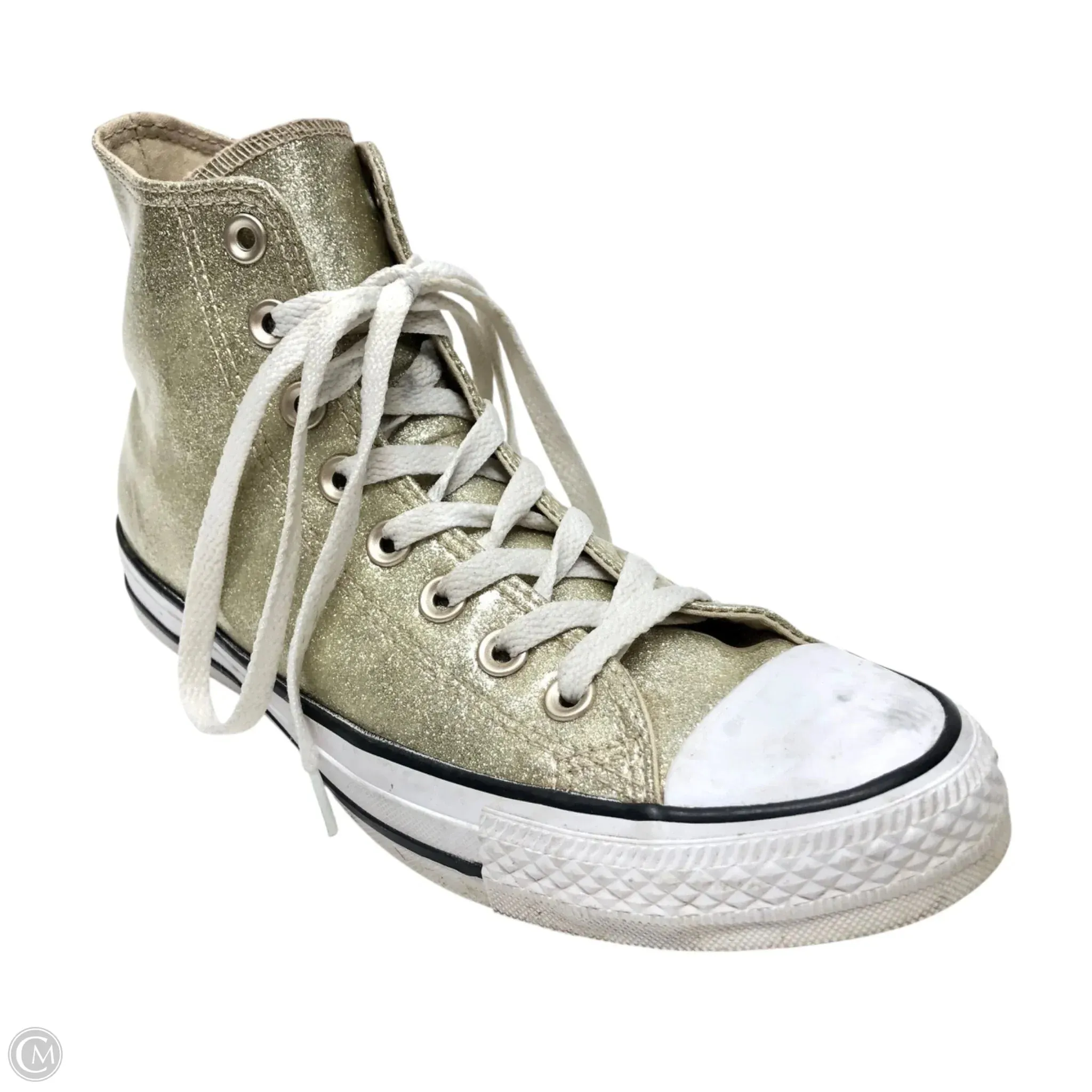 Casual Shoes With Vibram Soles Shoes Sneakers By Converse In Gold, Size: 9
