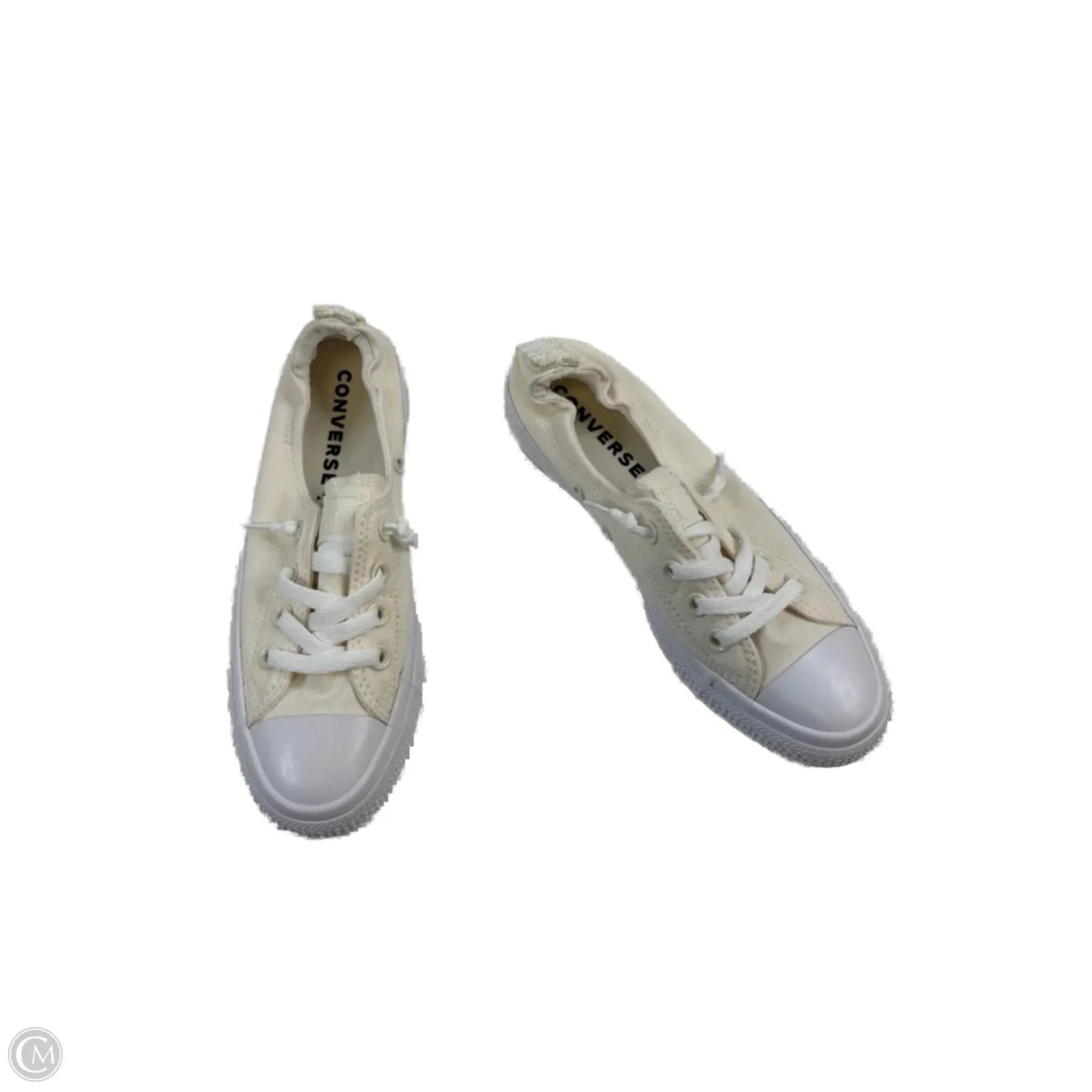 Shoes Sneakers By Converse In Ivory, Size: 7.5 Casual Shoes Styles