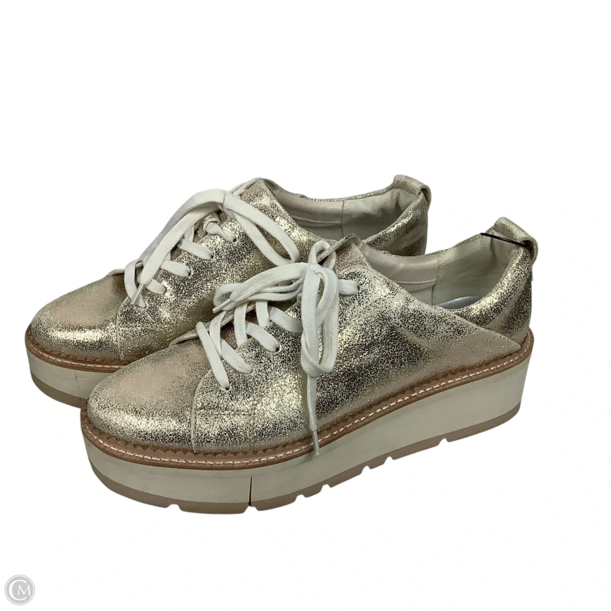 Shoes Sneakers By Dolce Vita In Gold, Size: 11 Barefoot Style Casual Shoes