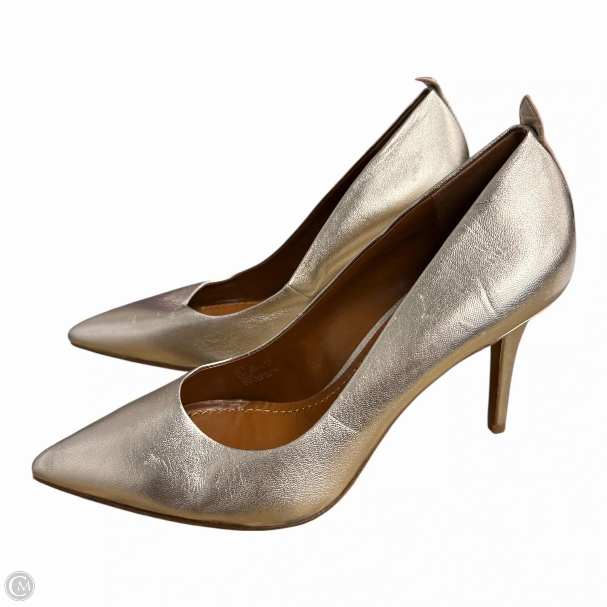 Casual Shoes That Go With Anything Shoes Designer By Coach In Gold, Size: 8.5