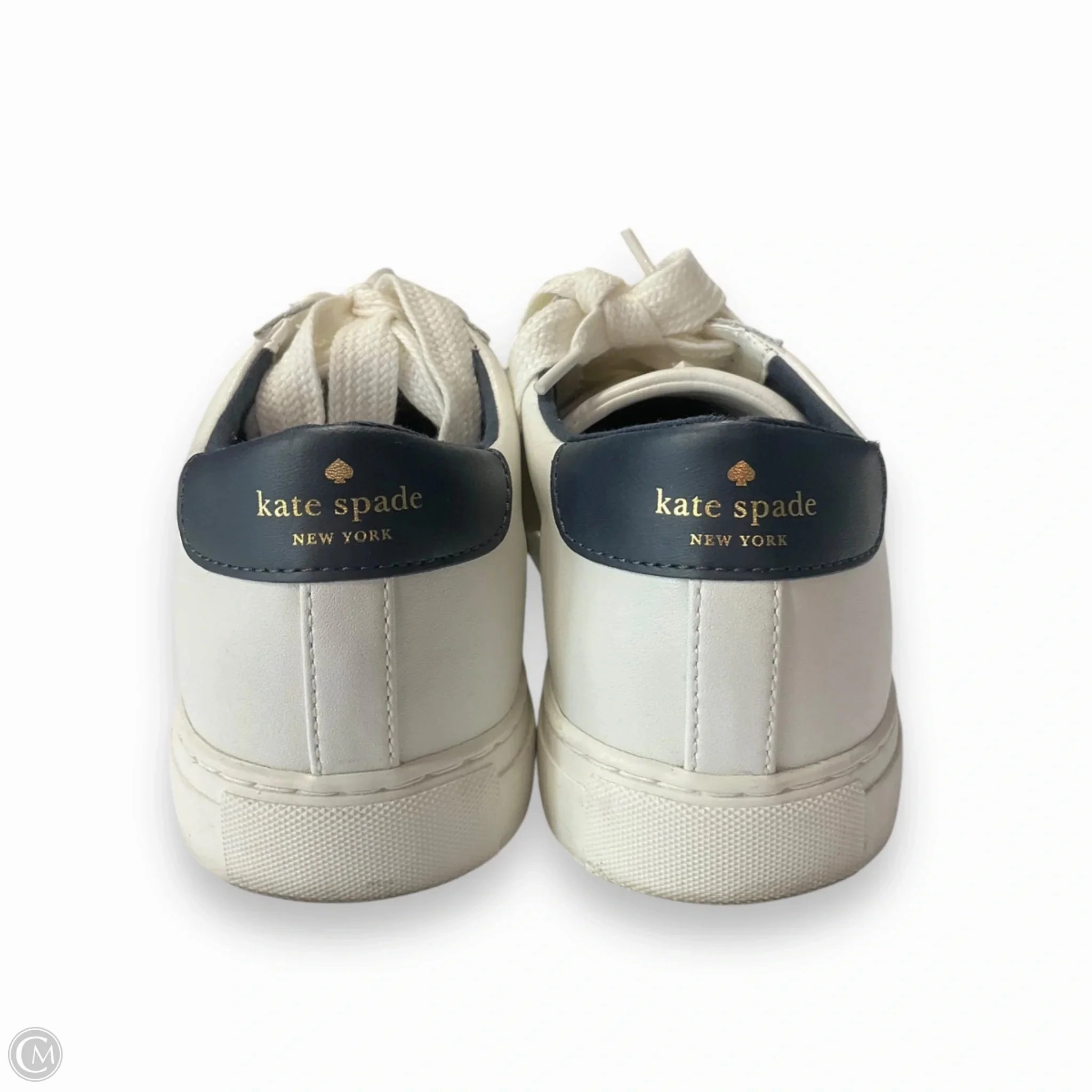 Casual Walking Shoes Shoes Designer By Kate Spade In White, Size: 8.5