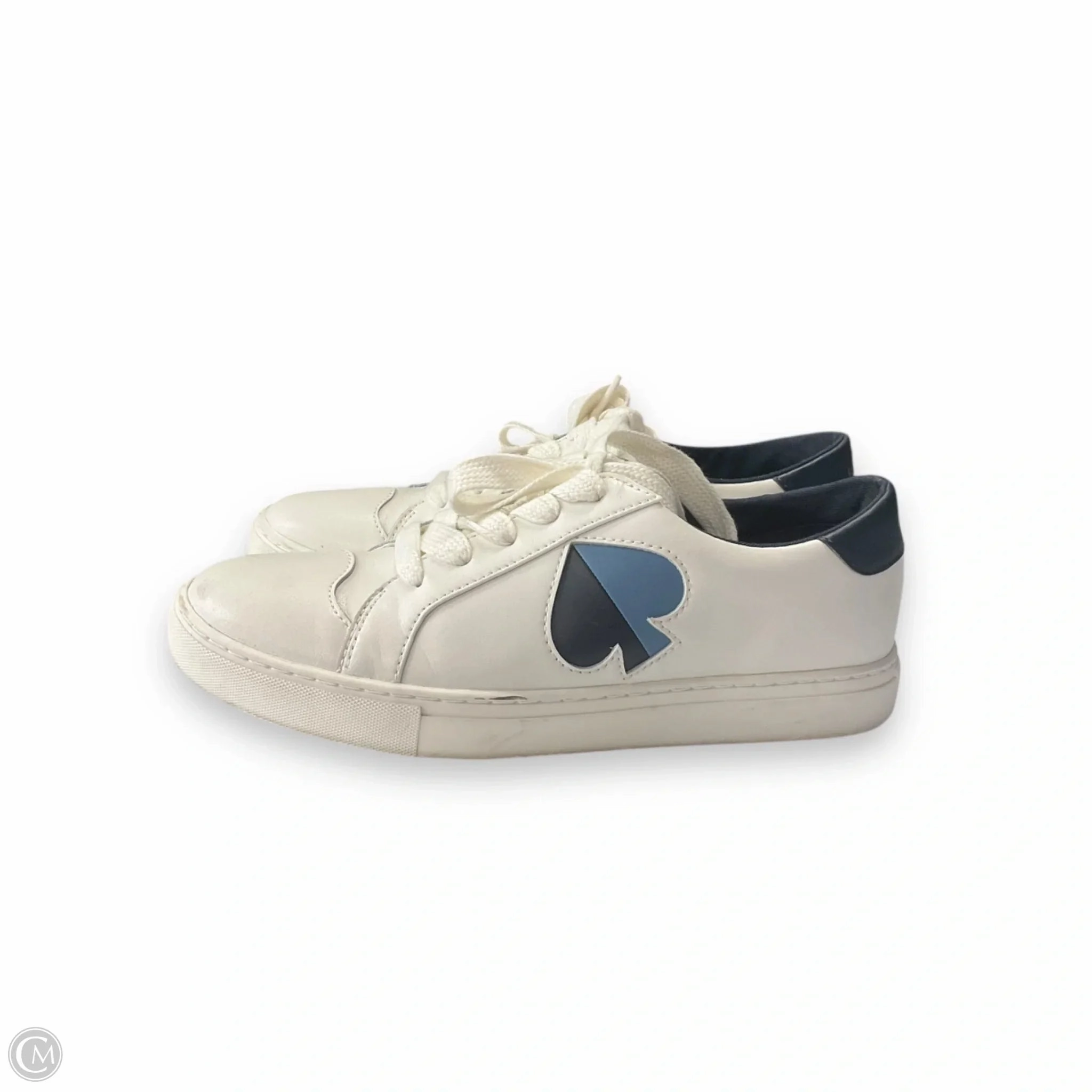 Nike Air Force 1 Crater Flyknit Casual Shoes Shoes Designer By Kate Spade In White, Size: 8.5