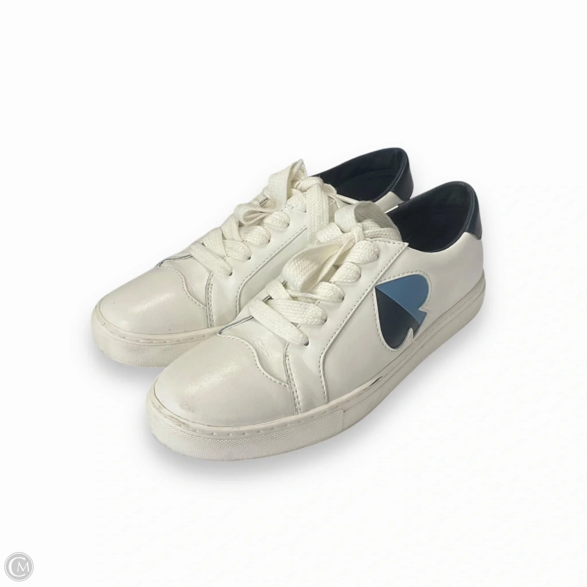 Casual Shoes With Khaki Pants Shoes Designer By Kate Spade In White, Size: 8.5