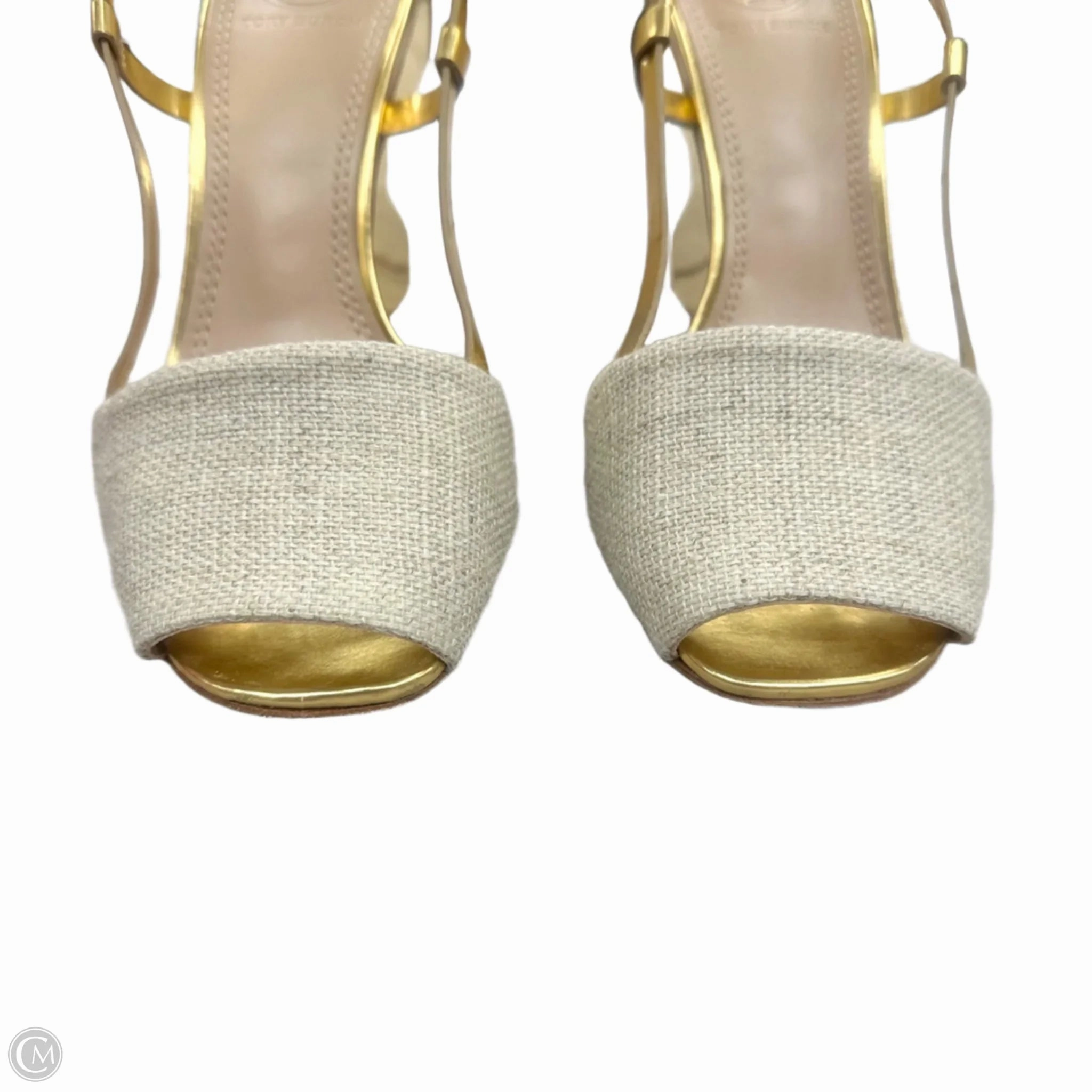 Shoes Designer By Tory Burch In Gold, Size: 6 Comfy Casual Work Shoes