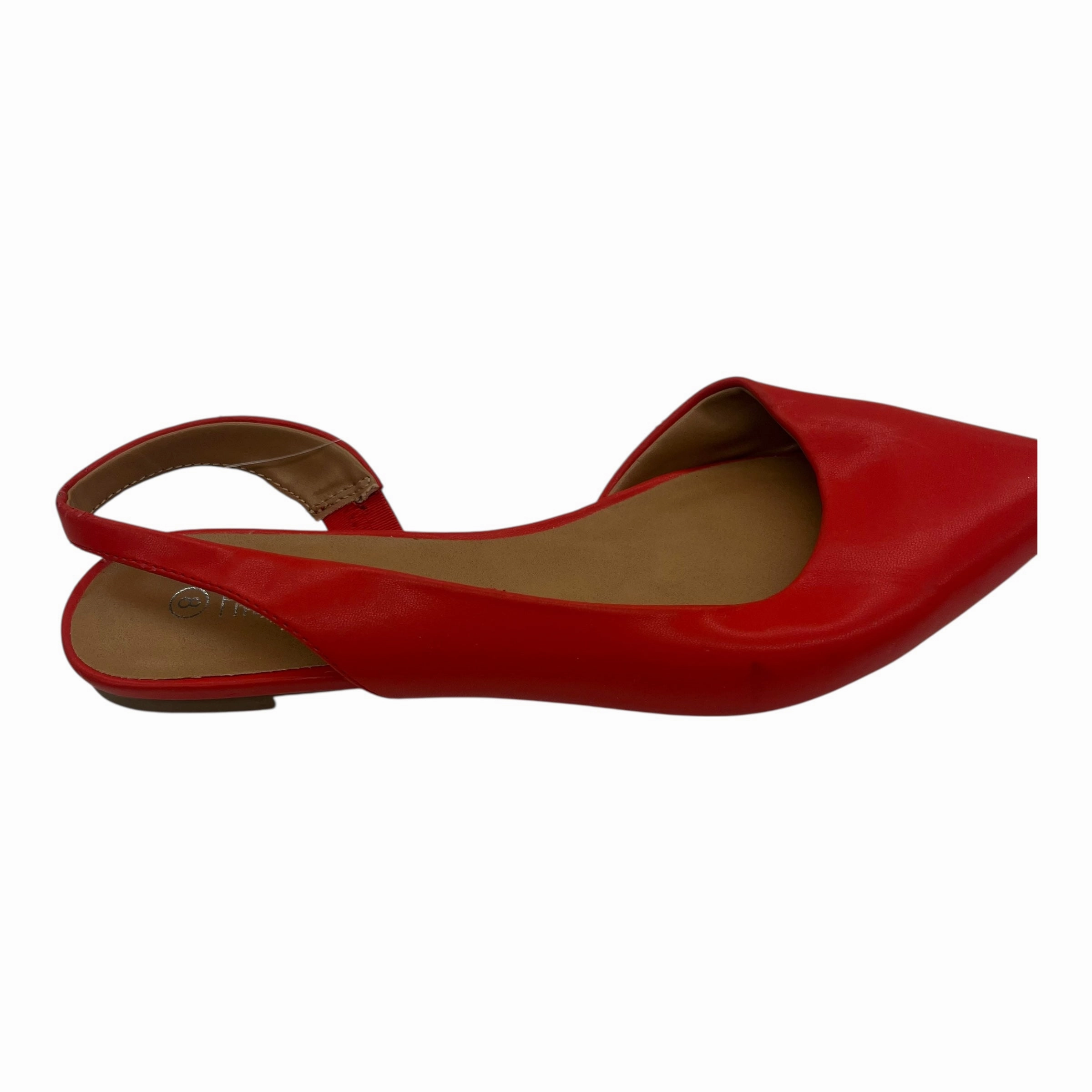 SHOES FLATS by FALLS CREEK In ORANGE, Size: 8 Comfortable Shoes For With Flat Feet