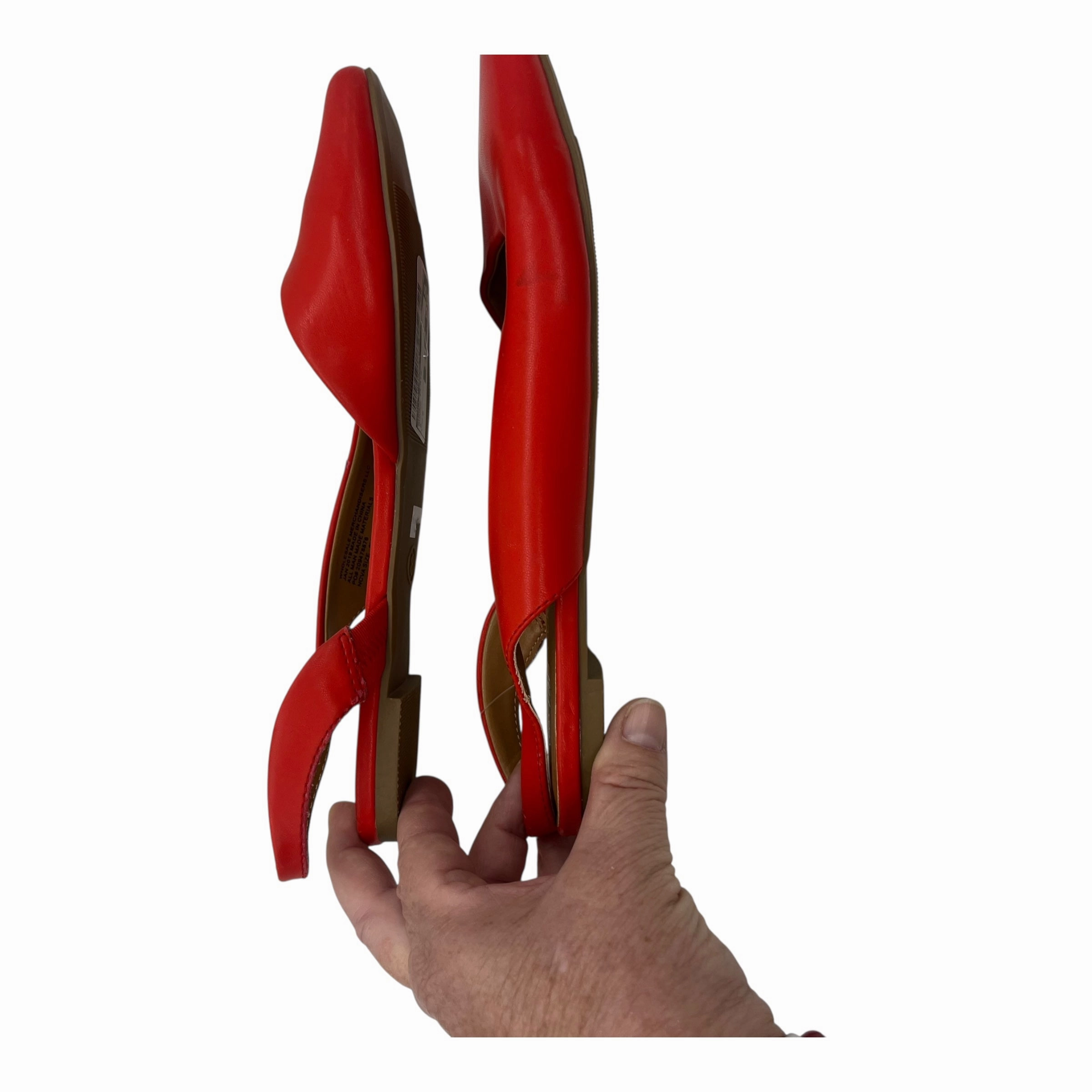 SHOES FLATS by FALLS CREEK In ORANGE, Size: 8 Feet Shoes