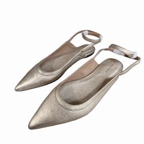 Casual Shoes Fashion 2024 Shoes Flats By Free People In Gold, Size: 7