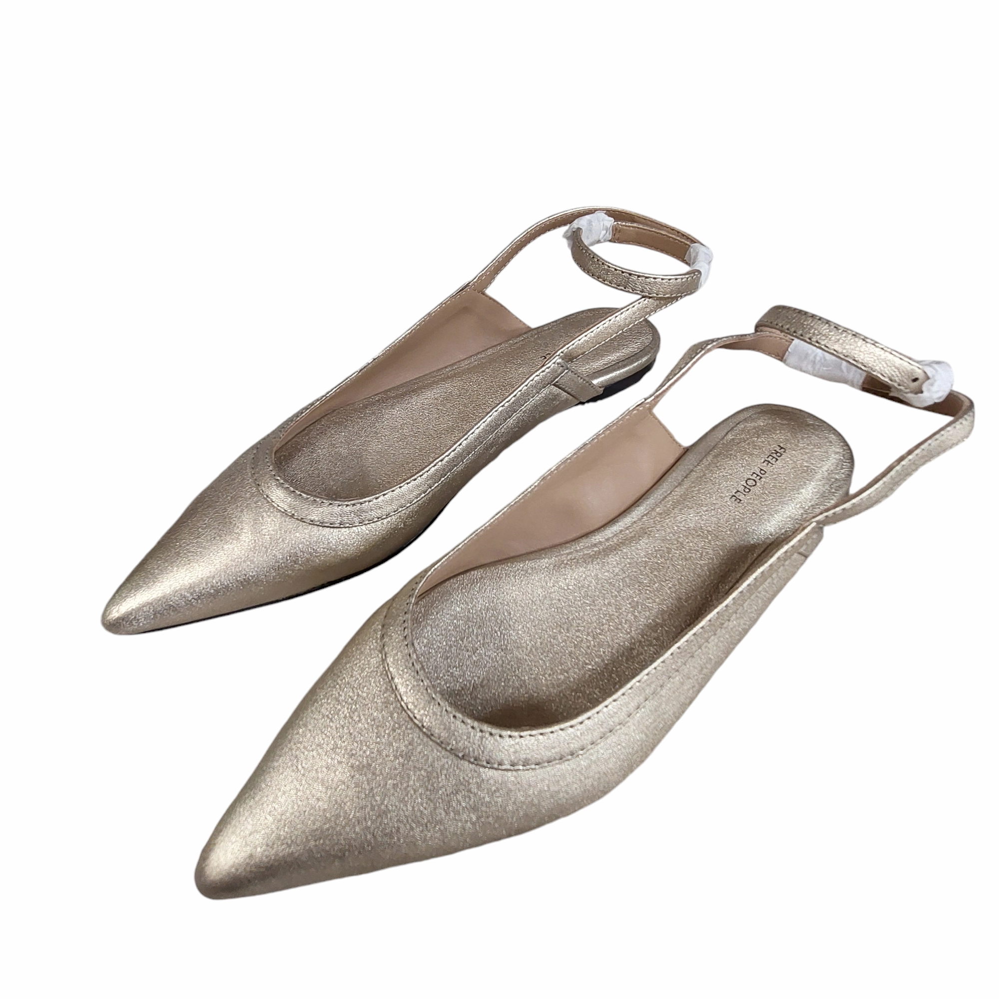 Gel 2160 Casual Shoes Shoes Flats By Free People In Gold, Size: 7