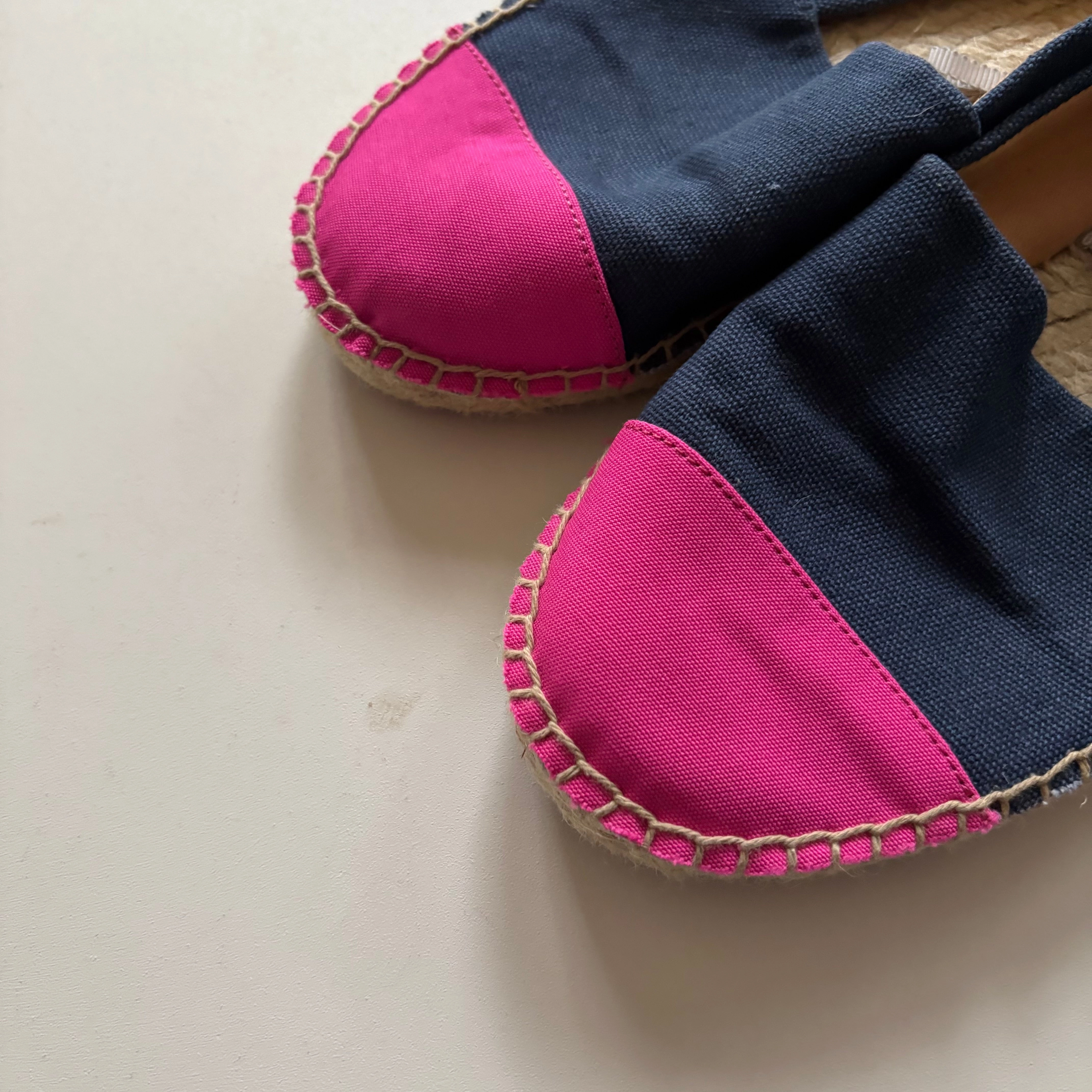 Best Walking Shoes For Flat Feet And Bunions Shoes Flats By J. Crew In Blue & Pink, Size: 7