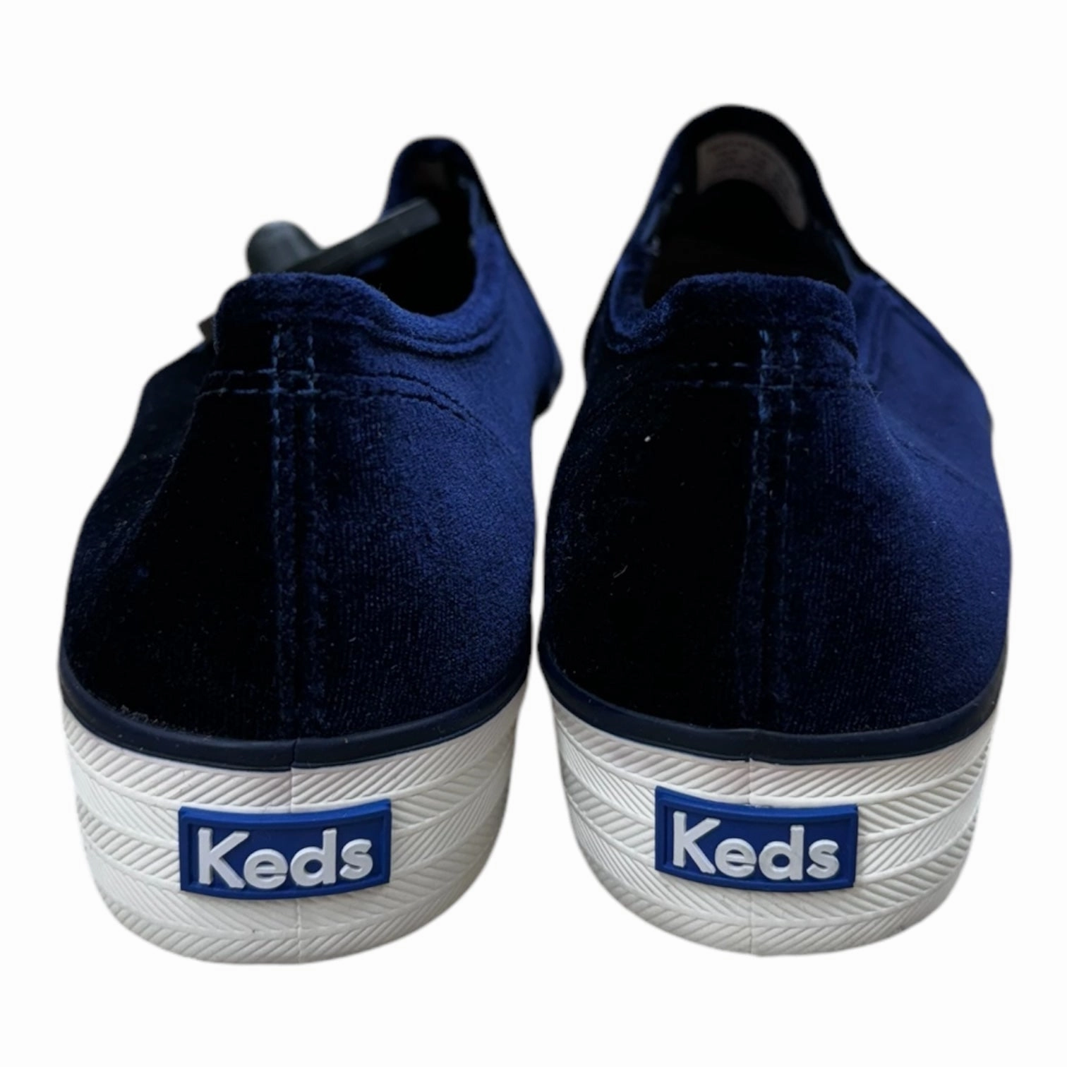 Cute Comfortable Flat Shoes Shoes Flats By Keds In Blue & White, Size: 10