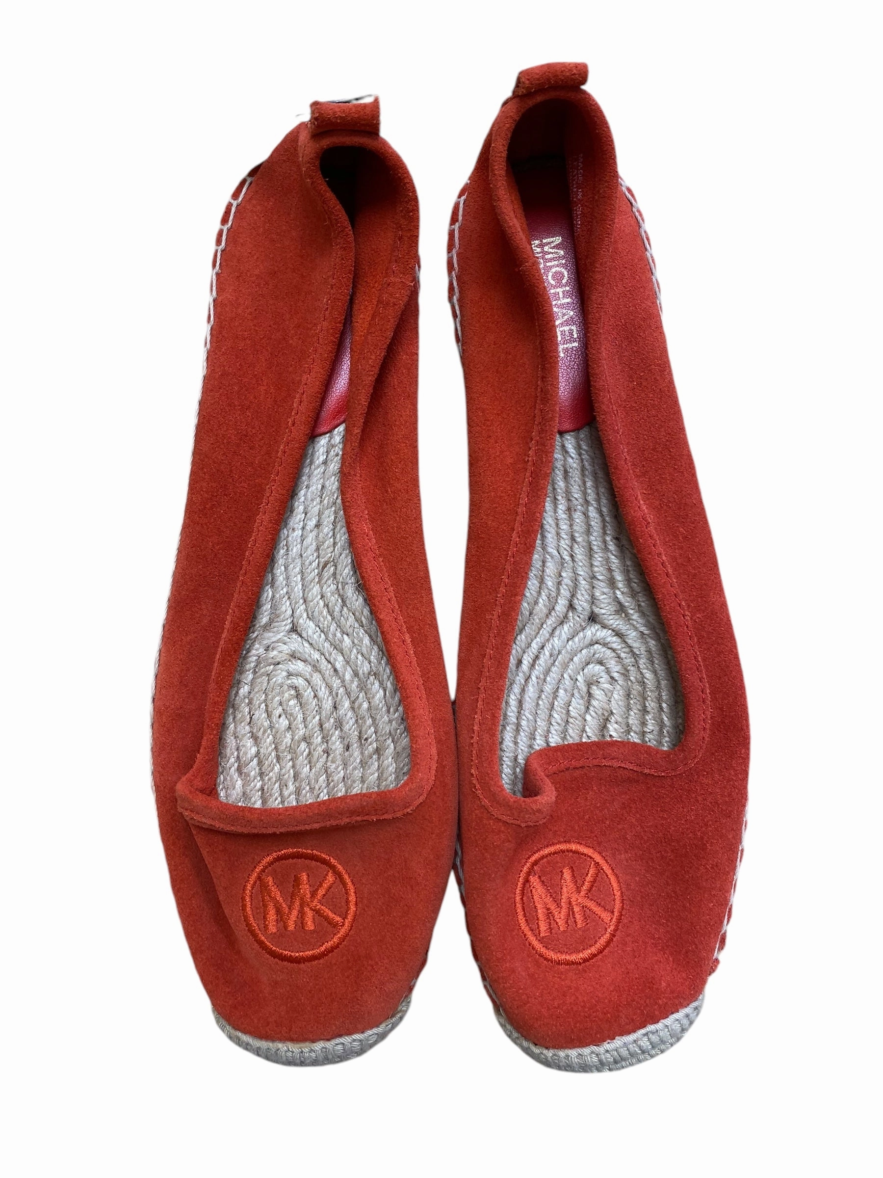 Shoes Flats By Michael By Michael Kors In Red & Tan, Size: 7 Business Casual Shoes For Snow