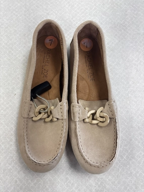 Flat Sling Back Shoes SHOES FLATS by RACHEL ZOE In TAN, Size: 7