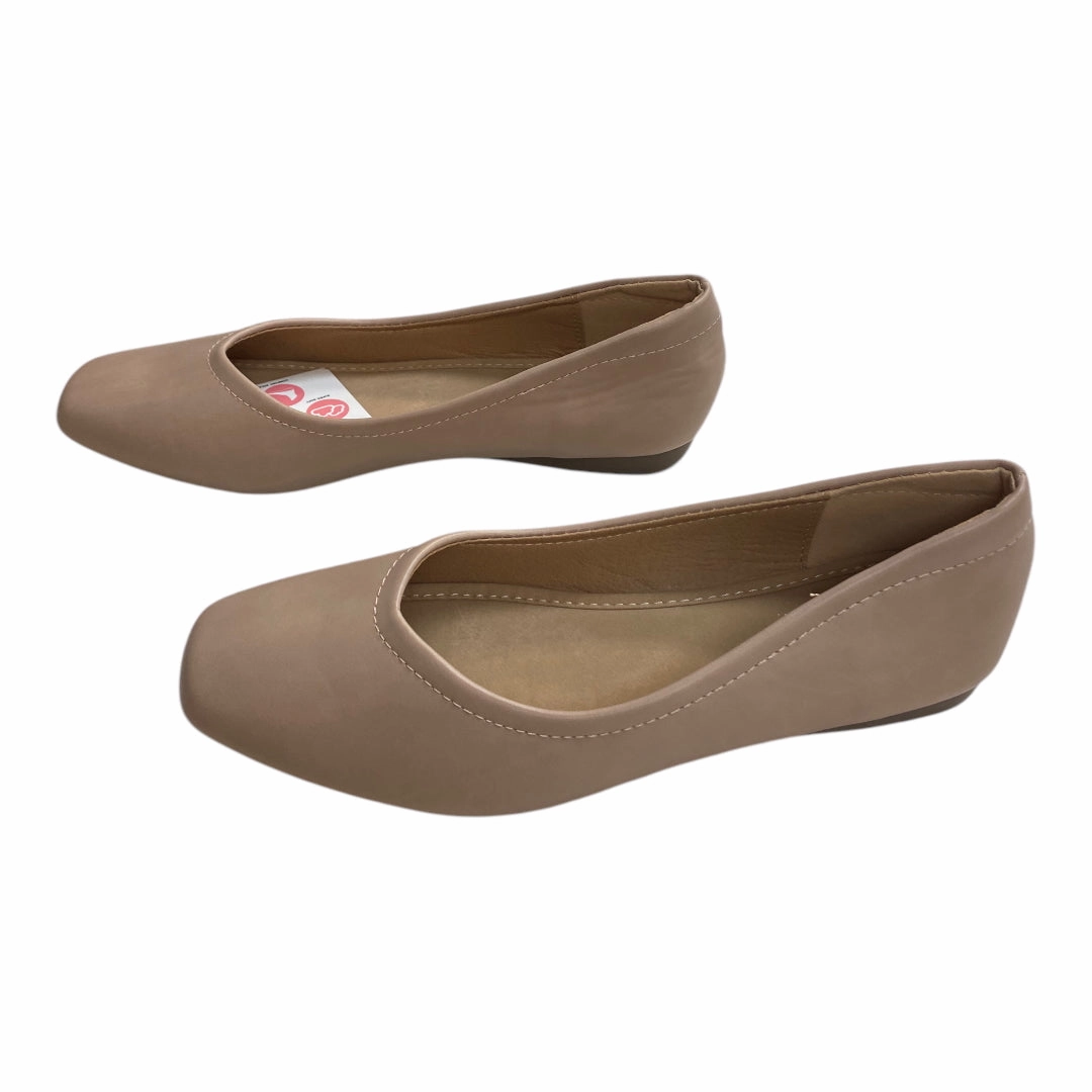 Shoes Flats By Taryn Rose Shoes In Peach, Size:10 Designer Shoes Flats