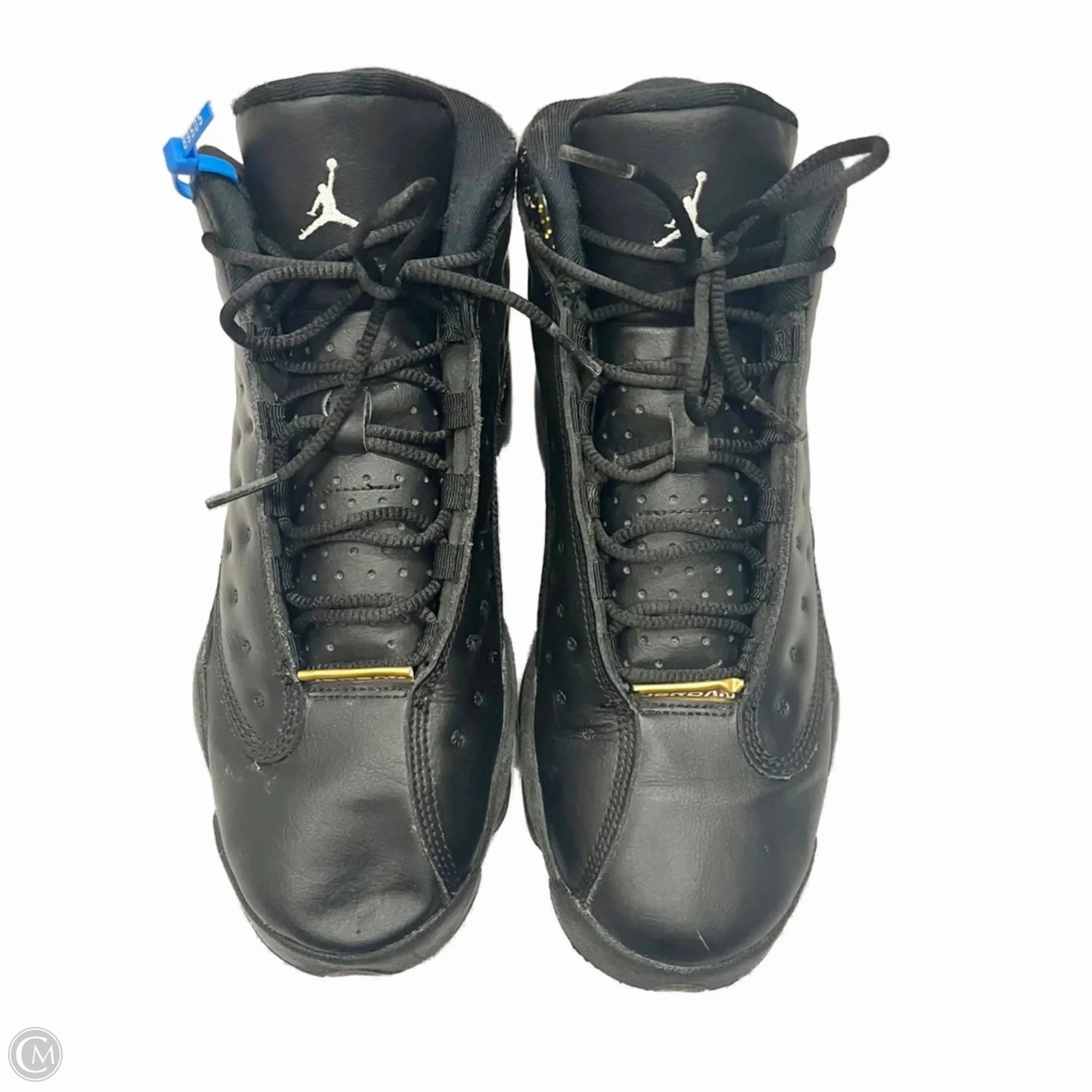 Shoes Luxury Designer By Jordan In Black, Size: 9 Brown Sneakers