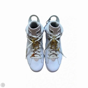 Sneakers Stream Shoes Luxury Designer By Jordan In White, Size: 10