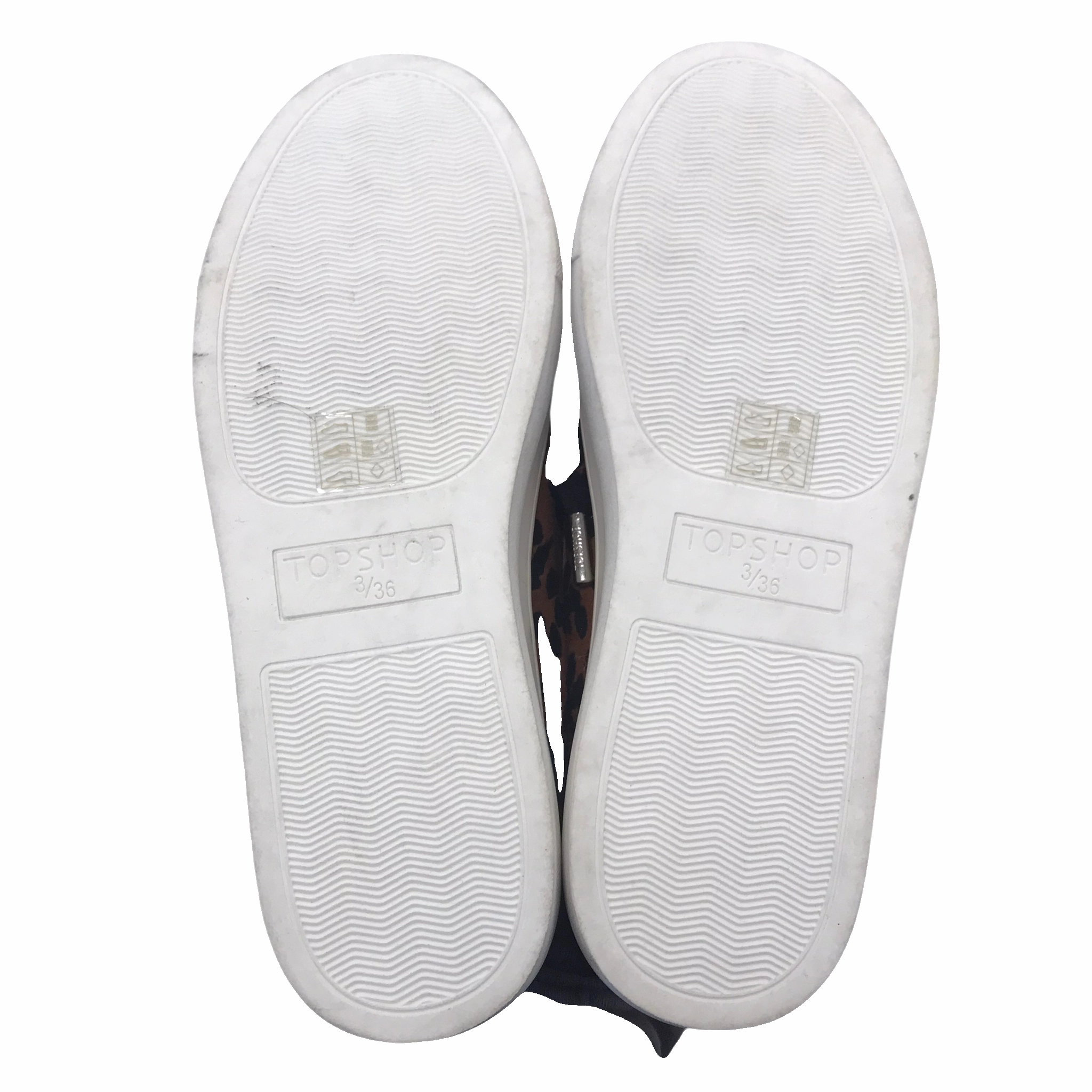 Shoes Sneakers By Top Shop In Animal Print, Size: 6 Blazer Sneakers